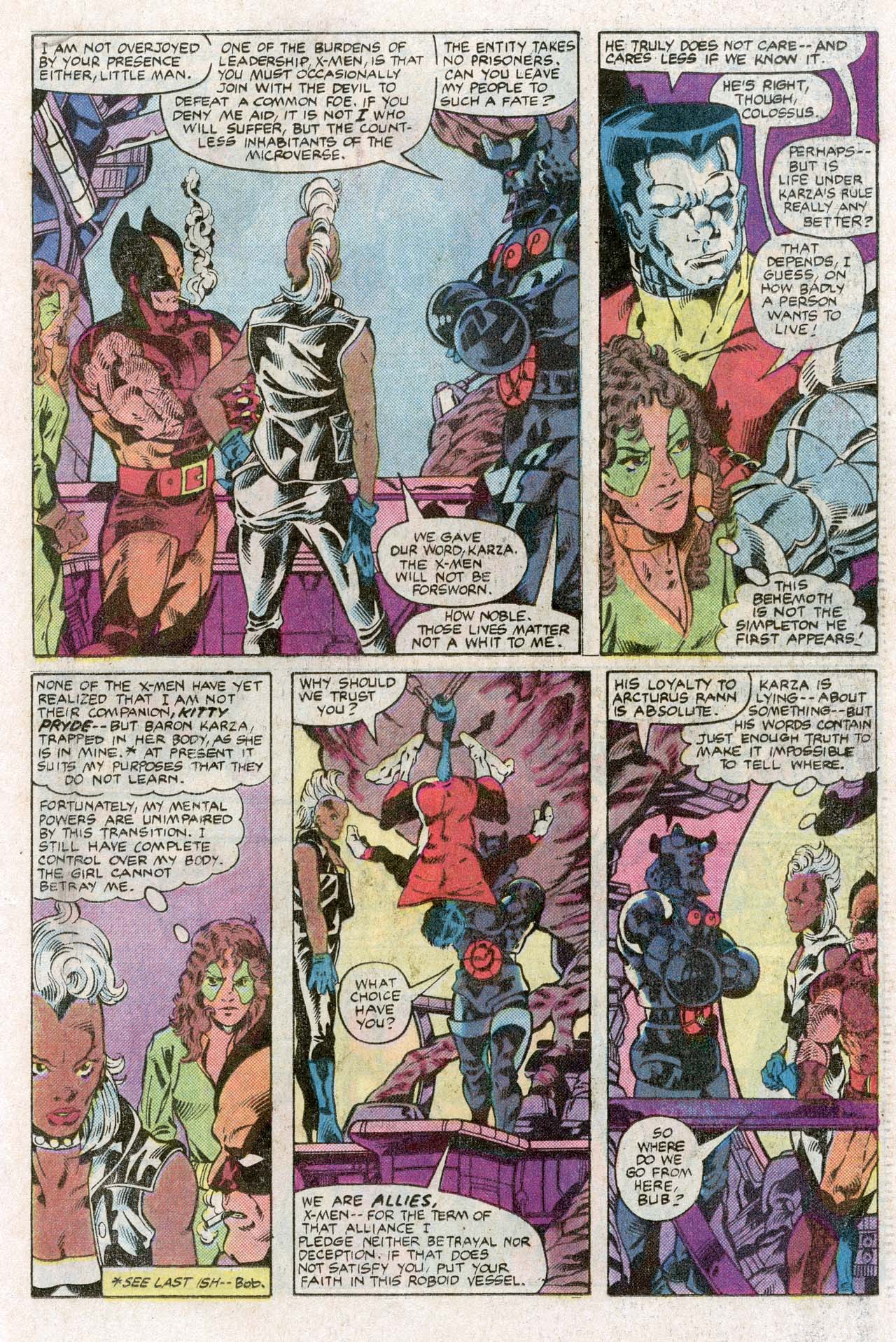 Read online The X-Men and the Micronauts comic -  Issue #2 - 19