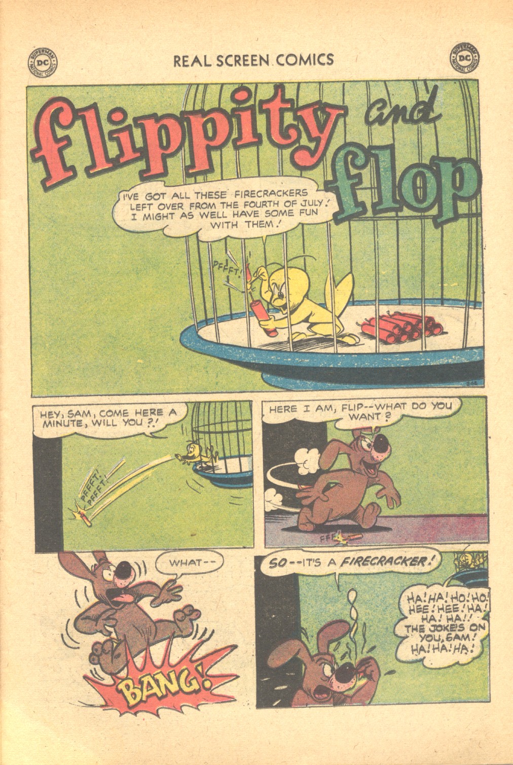 Read online Real Screen Comics comic -  Issue #128 - 25