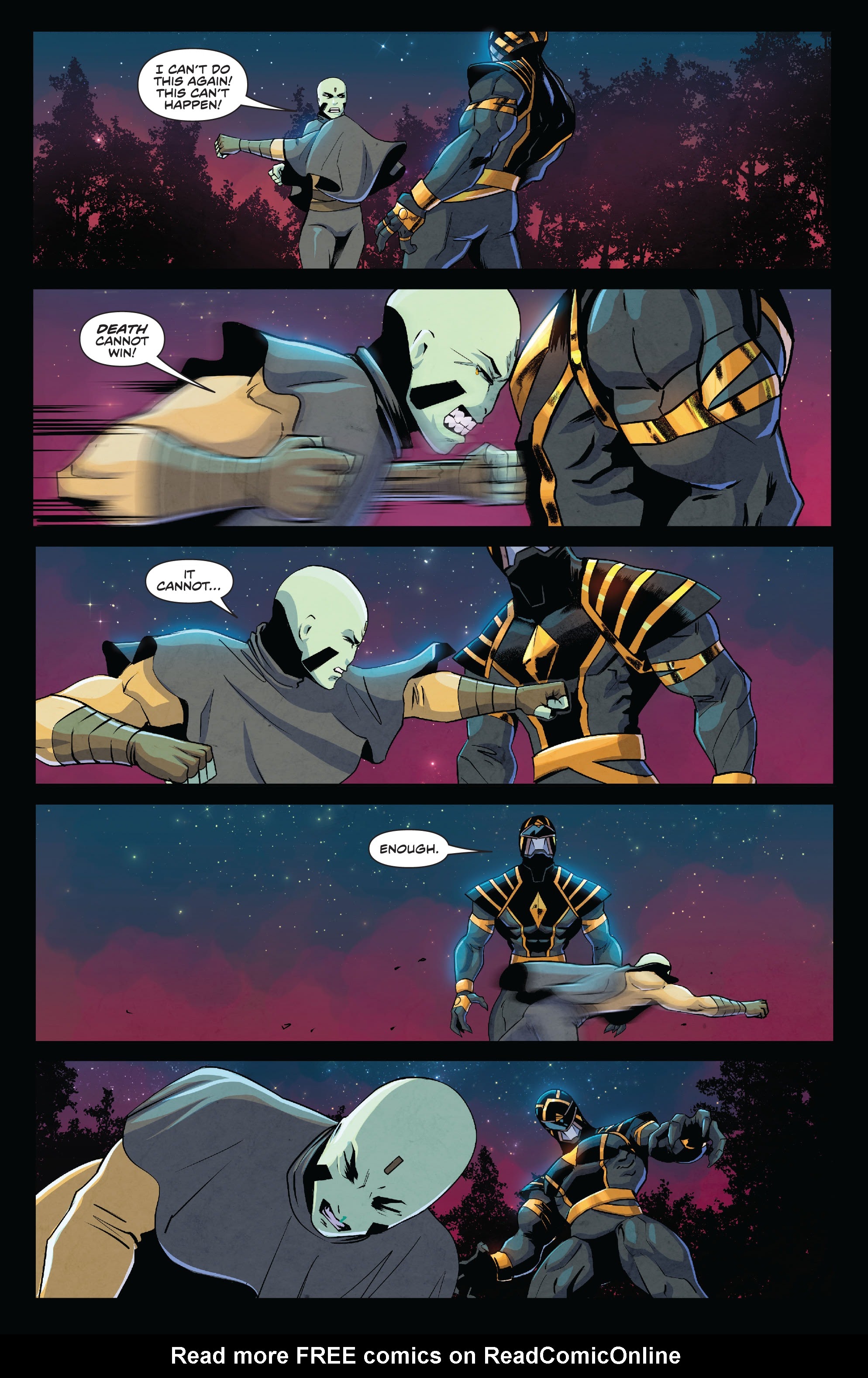 Read online Power Rangers Unlimited comic -  Issue # The Death Ranger - 37
