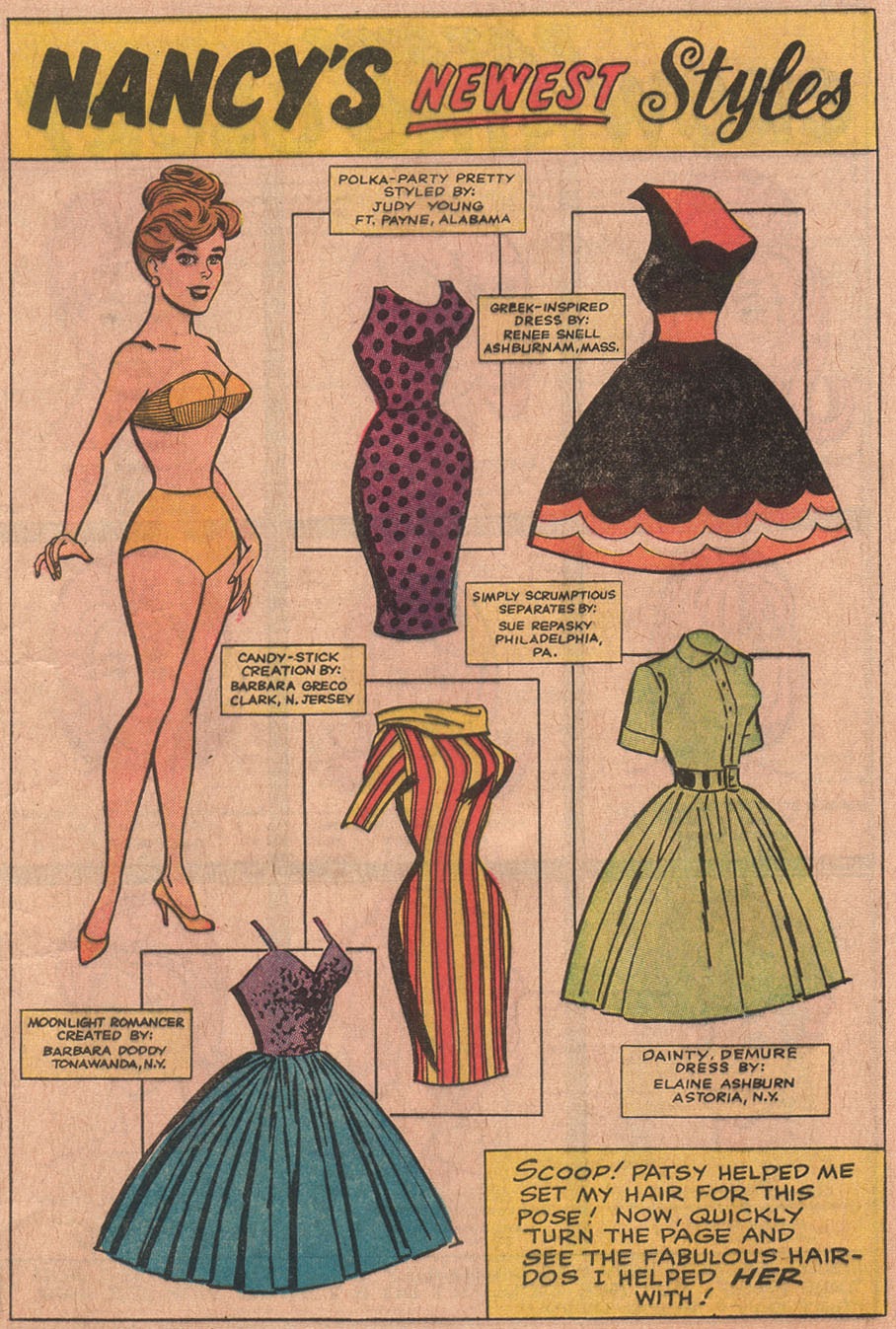 Read online Patsy Walker's Fashion Parade comic -  Issue # Full - 9