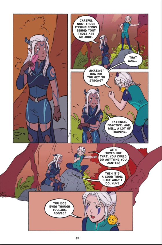 Read online The Dragon Prince: Bloodmoon Huntress comic -  Issue # TPB - 43