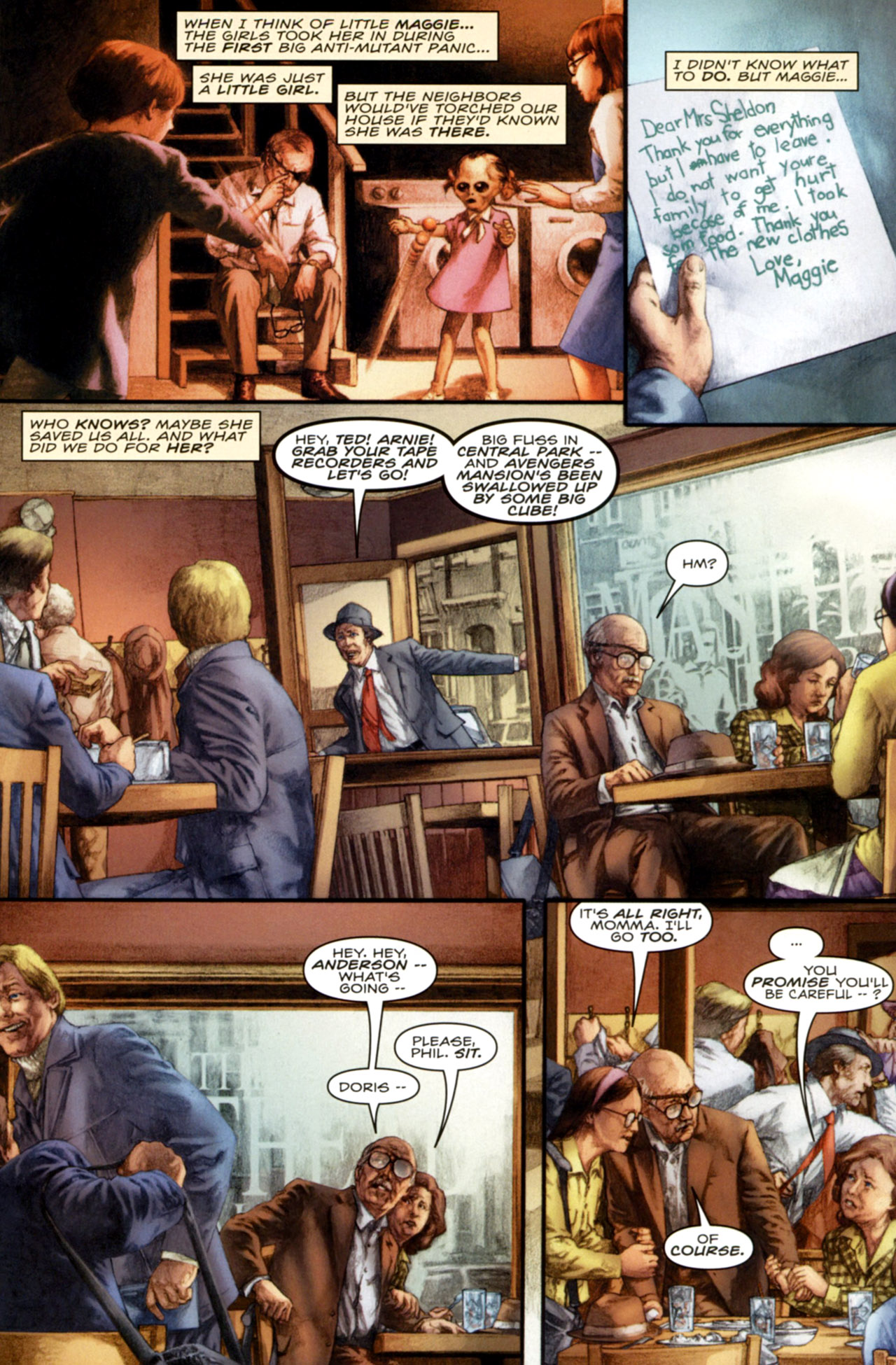 Read online Marvels: Eye Of The Camera comic -  Issue #5 - 13