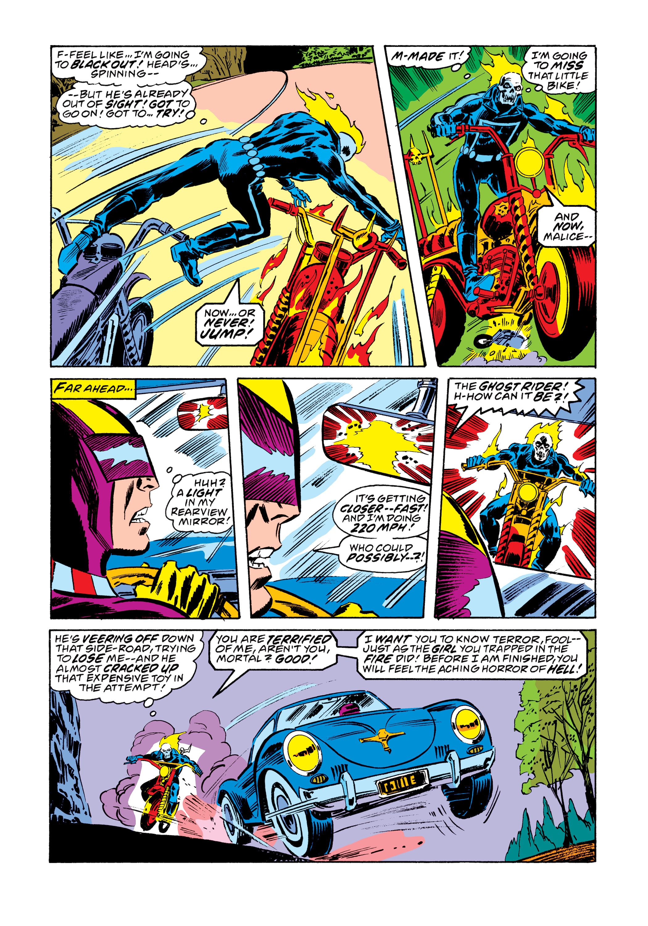 Read online Marvel Masterworks: Ghost Rider comic -  Issue # TPB 3 (Part 1) - 93