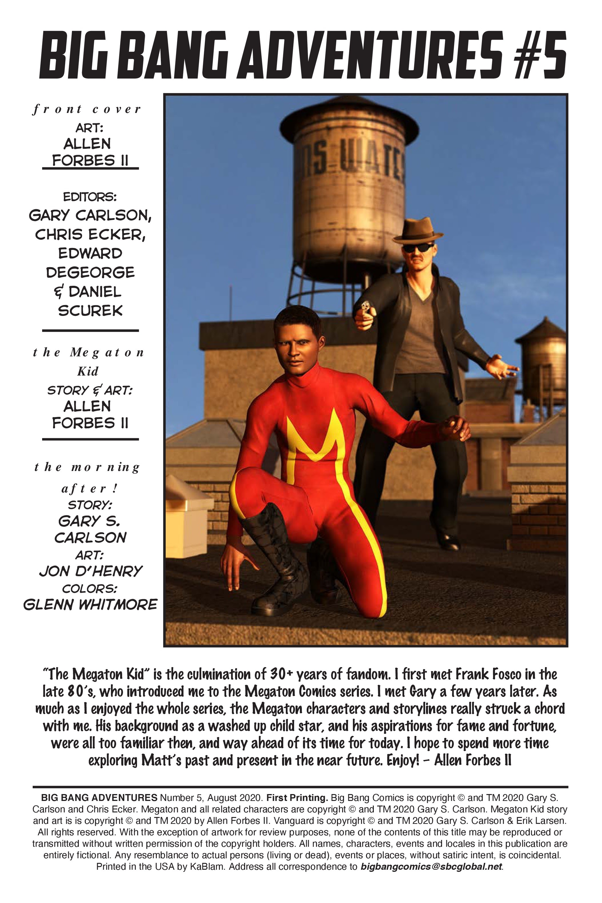 Read online Big Bang Adventures comic -  Issue #5 - 2