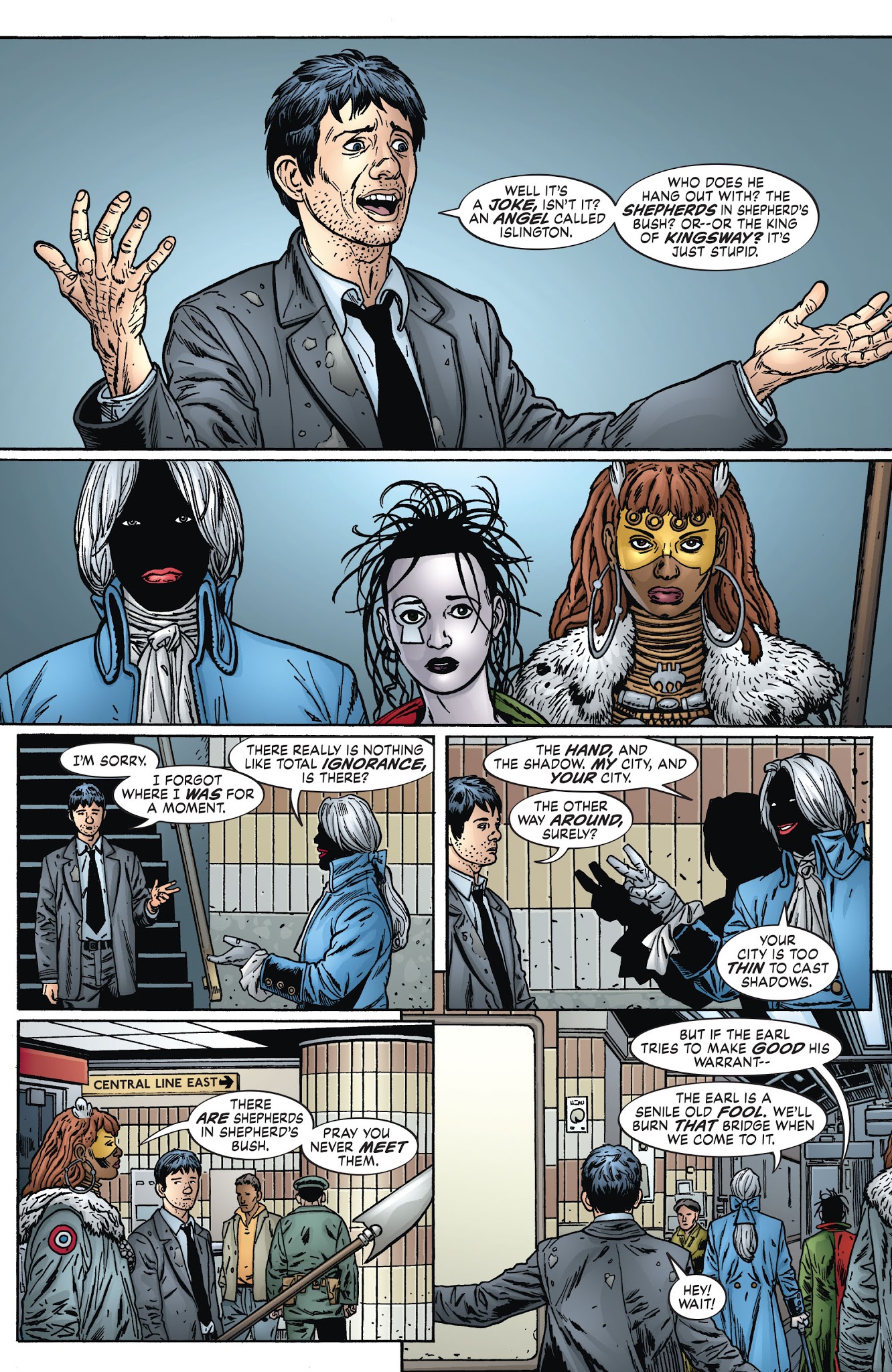Read online Neil Gaiman's Neverwhere comic -  Issue # TPB - 93