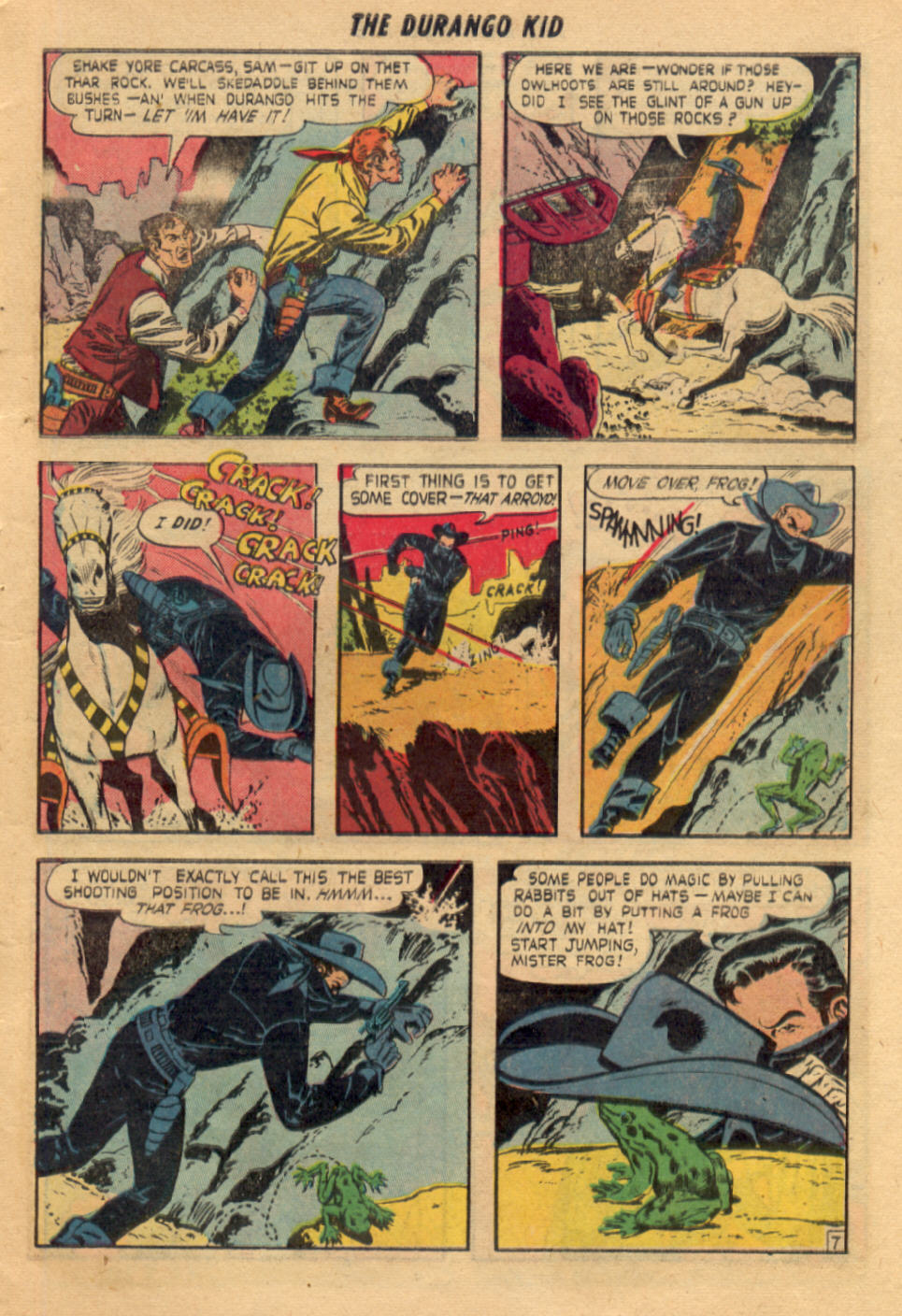 Read online Charles Starrett as The Durango Kid comic -  Issue #12 - 9