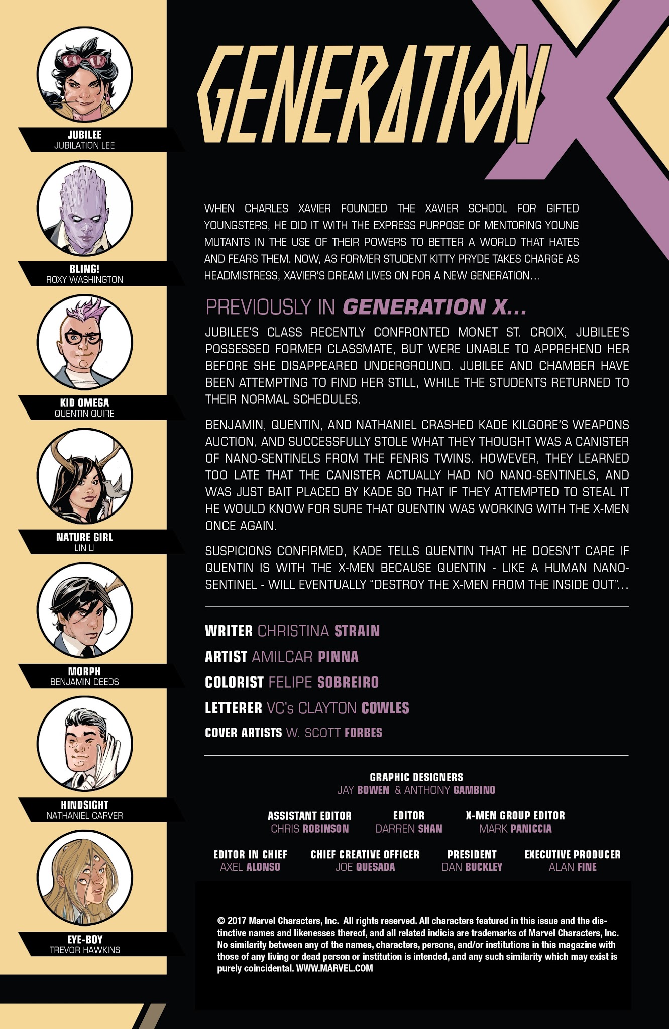 Read online Generation X (2017) comic -  Issue #8 - 2