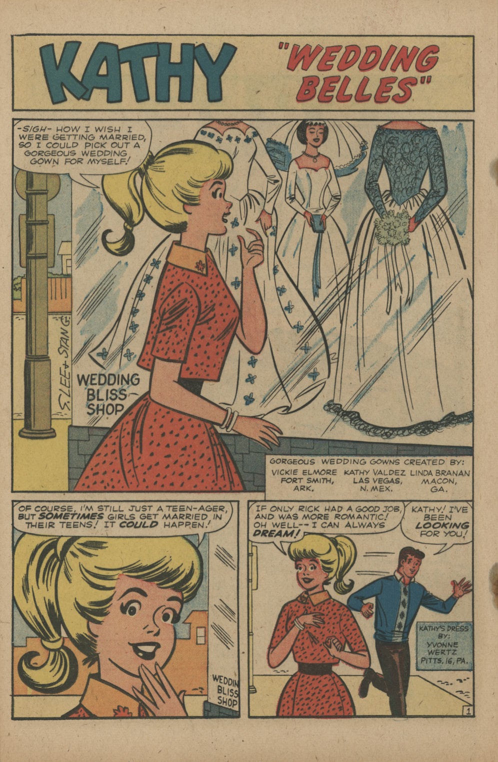Read online Kathy (1959) comic -  Issue #18 - 20