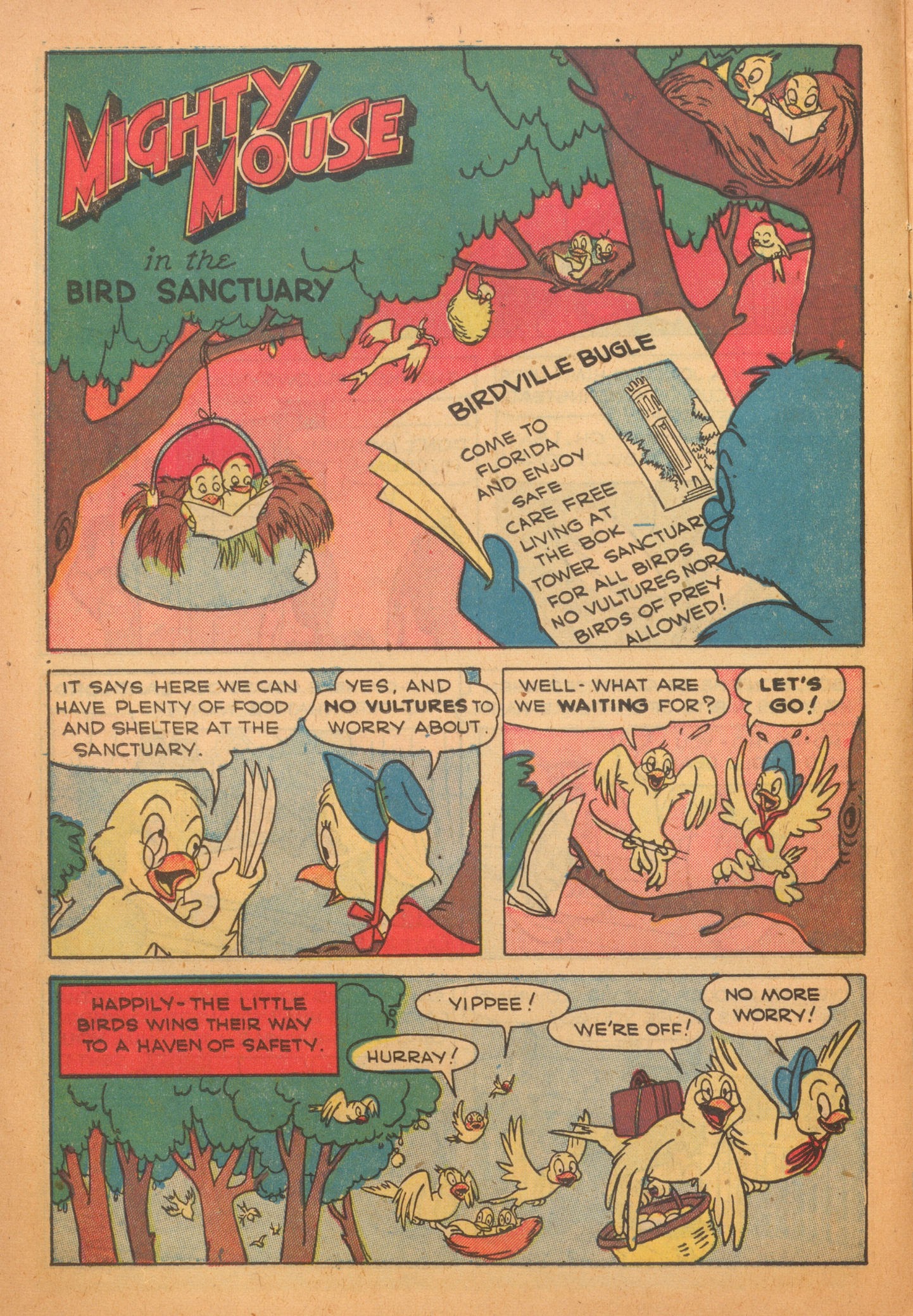 Read online Paul Terry's Mighty Mouse Comics comic -  Issue #16 - 12