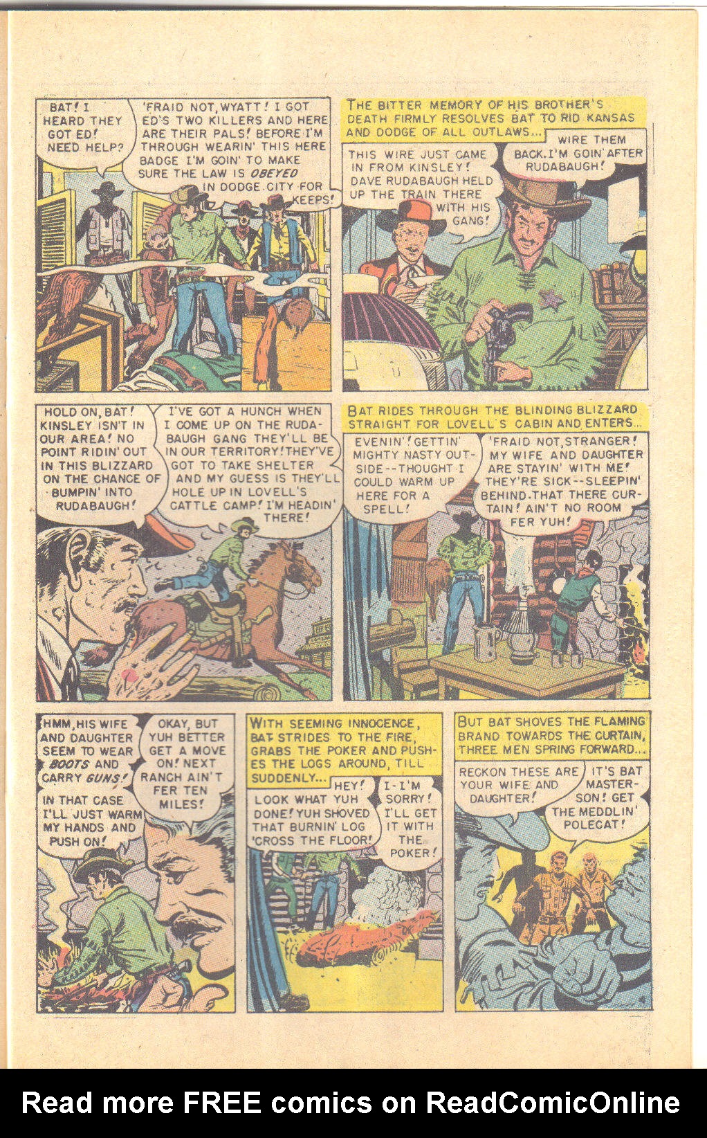 Read online Wild Western Action comic -  Issue #3 - 45