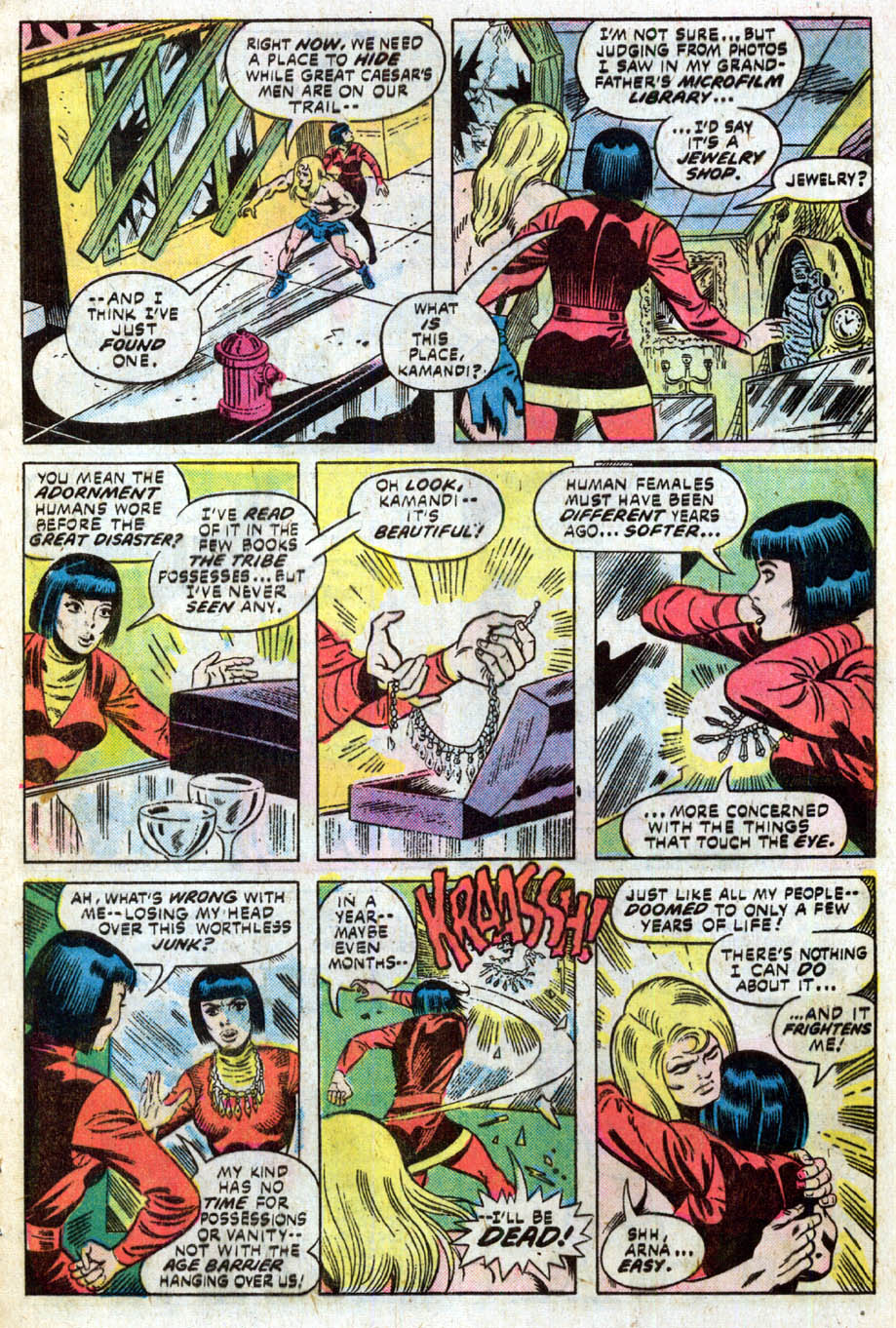 Read online Kamandi, The Last Boy On Earth comic -  Issue #43 - 6