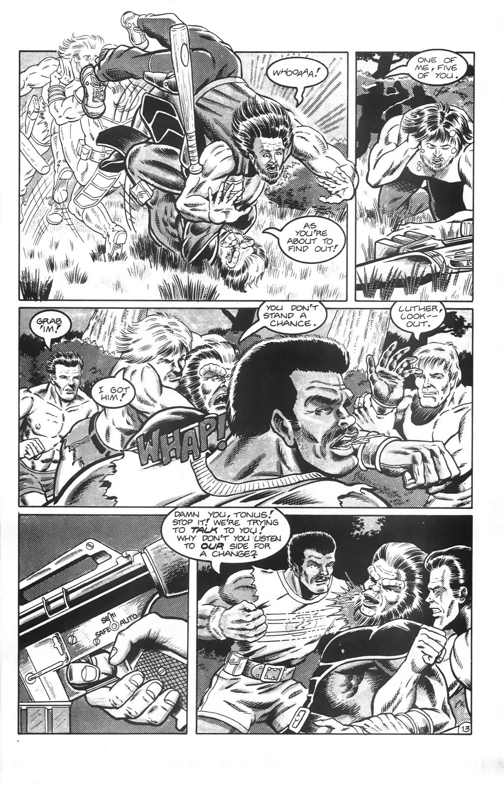 Read online Planet of the Apes: Blood of the Apes comic -  Issue #3 - 16