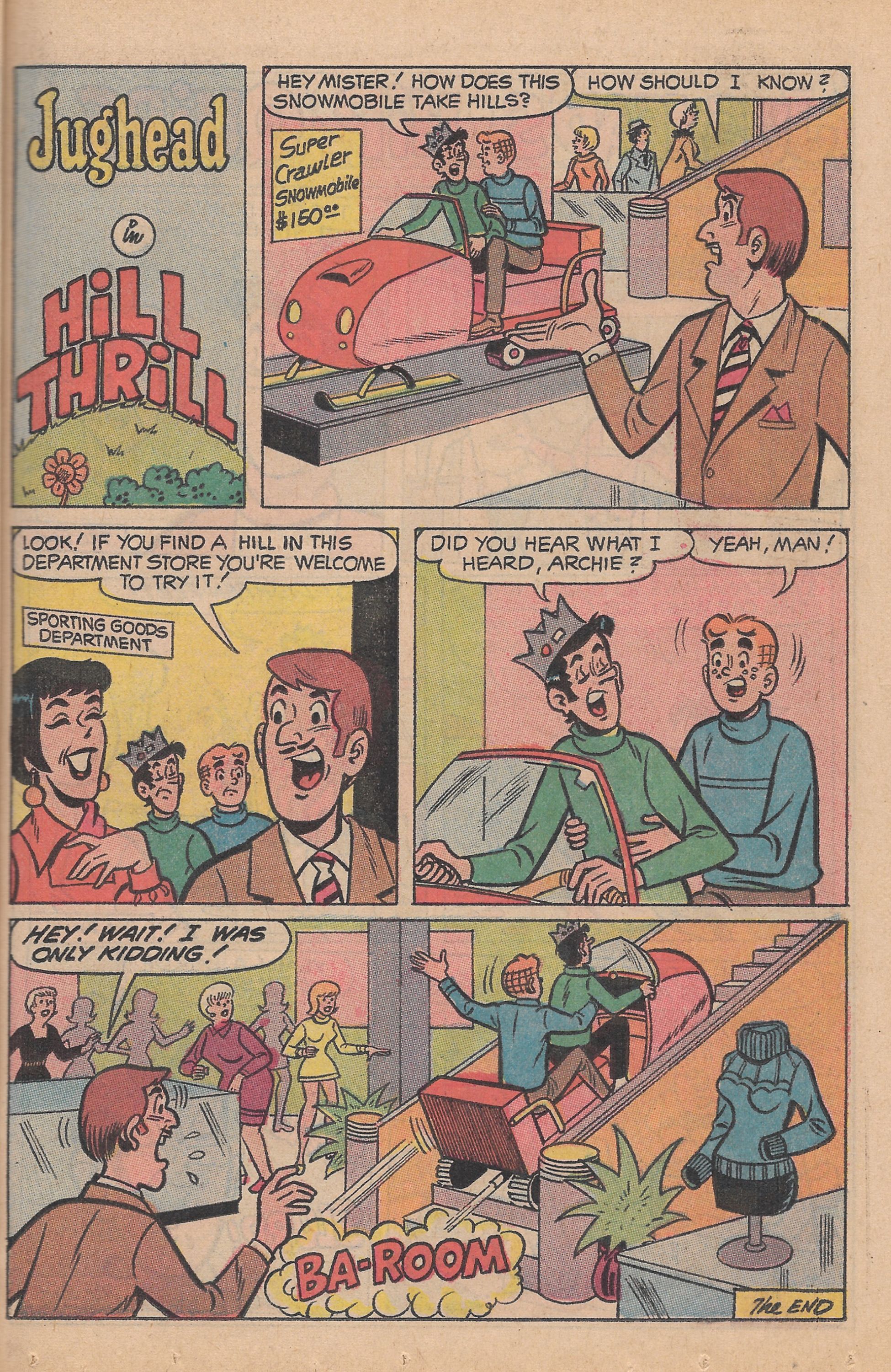 Read online Jughead's Jokes comic -  Issue #18 - 43
