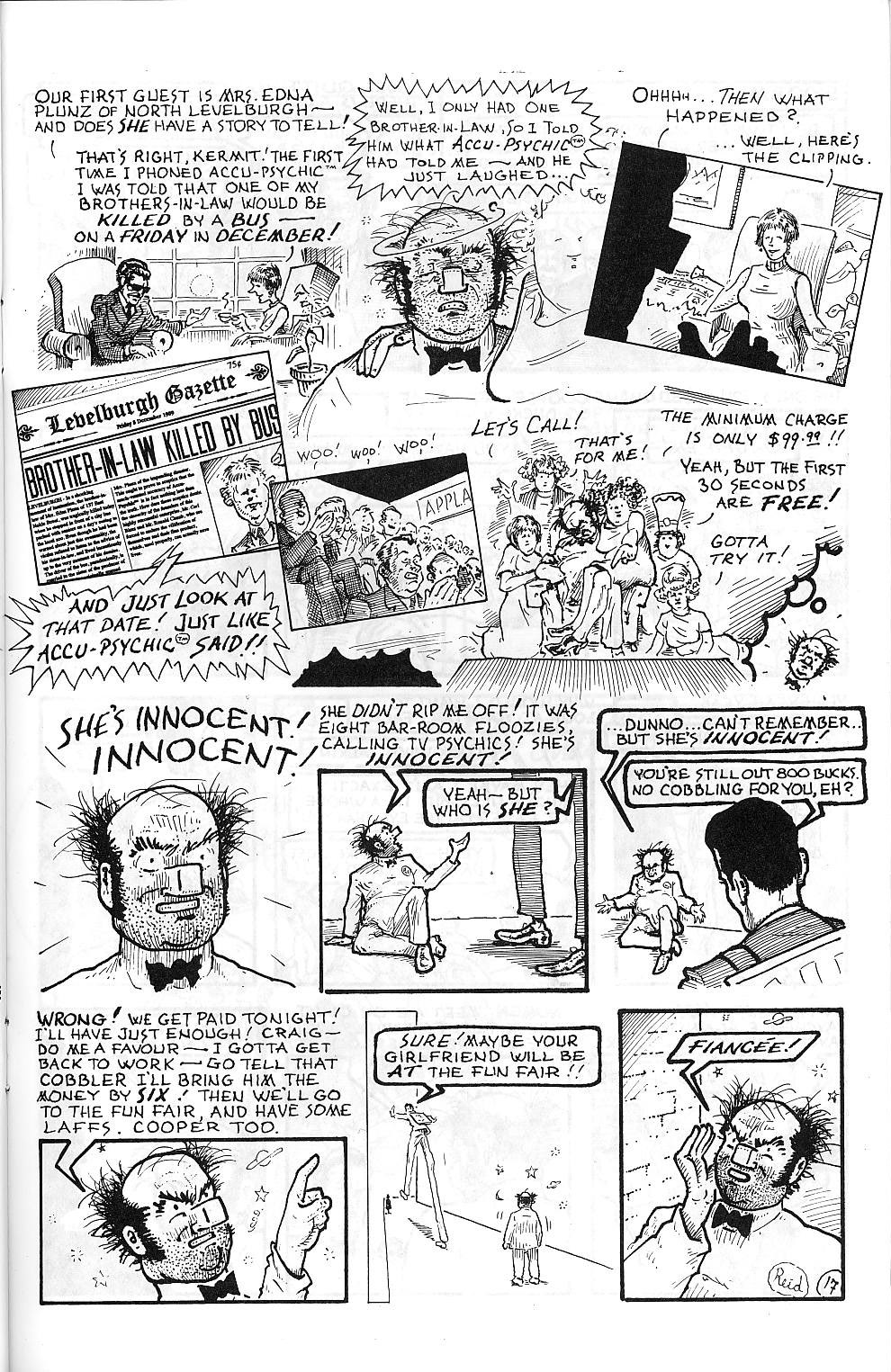 Read online Reid Fleming, World's Toughest Milkman (1980) comic -  Issue #9 - 19