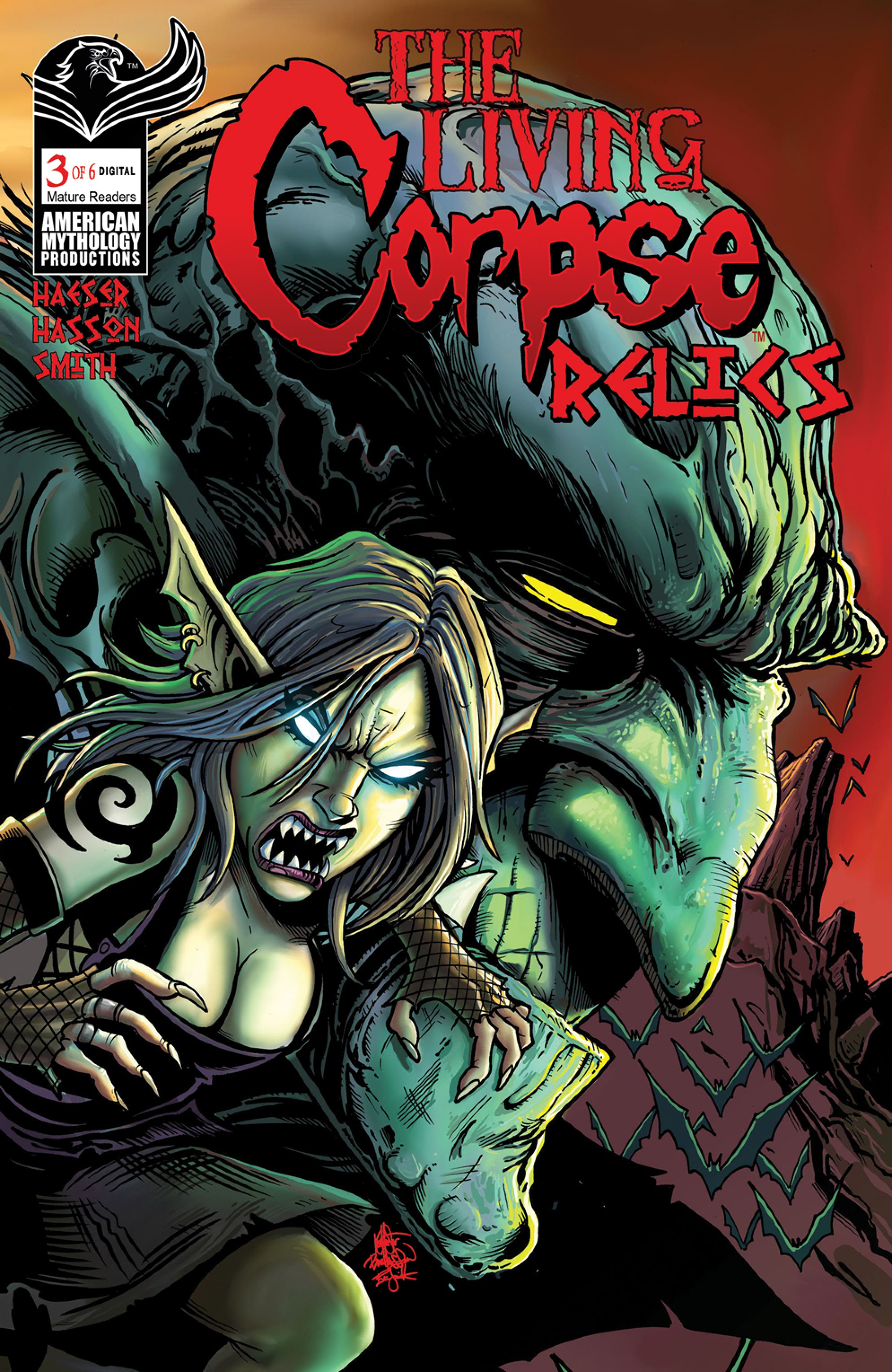 Read online The Living Corpse Relics comic -  Issue #3 - 1
