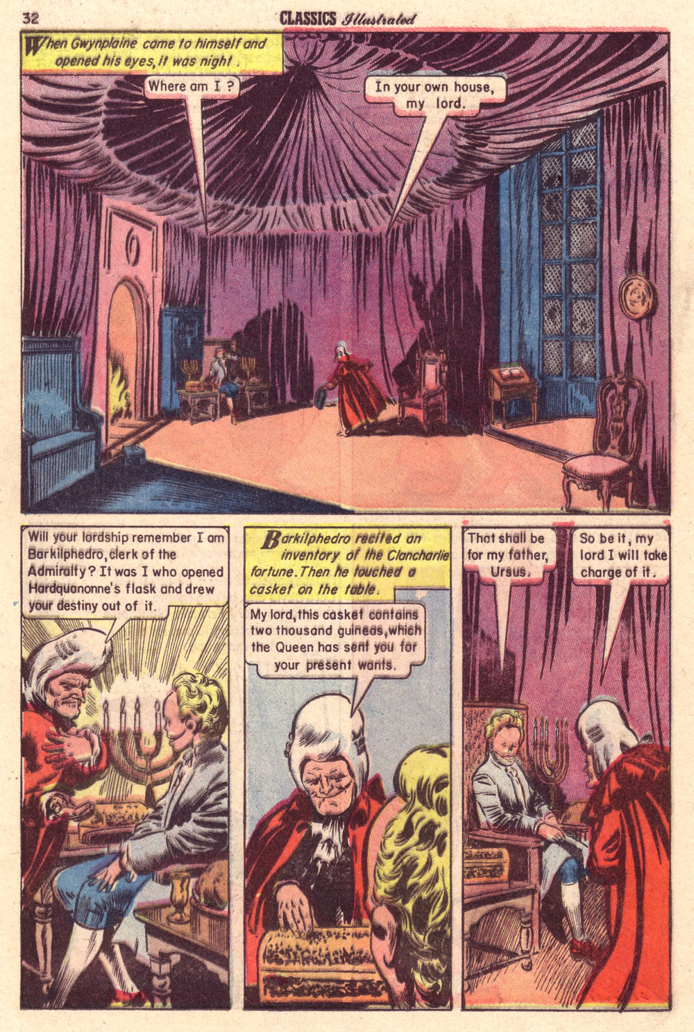 Read online Classics Illustrated comic -  Issue #71 - 32