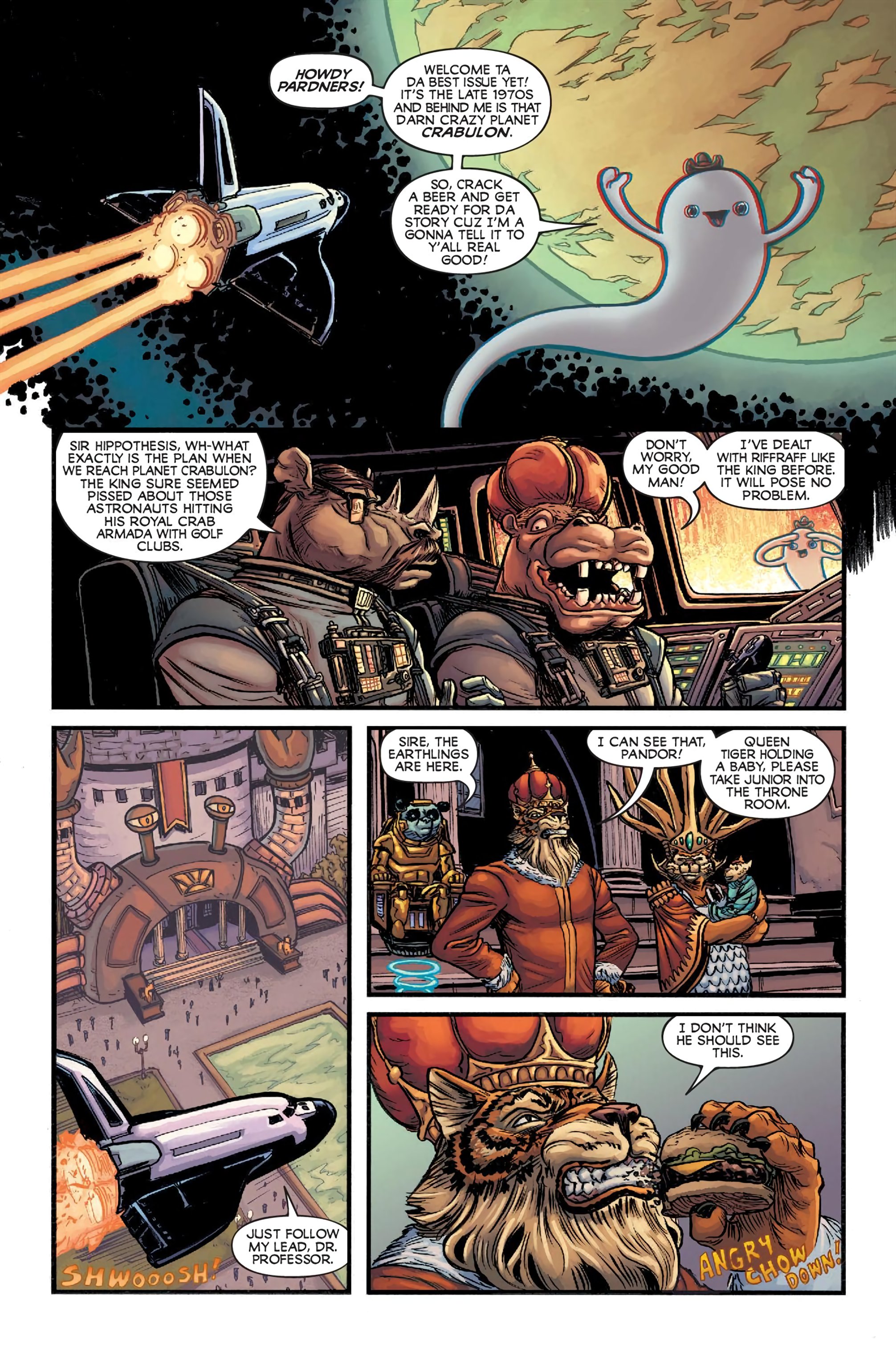 Read online God Hates Astronauts comic -  Issue # _The Omnimegabus (Part 2) - 93