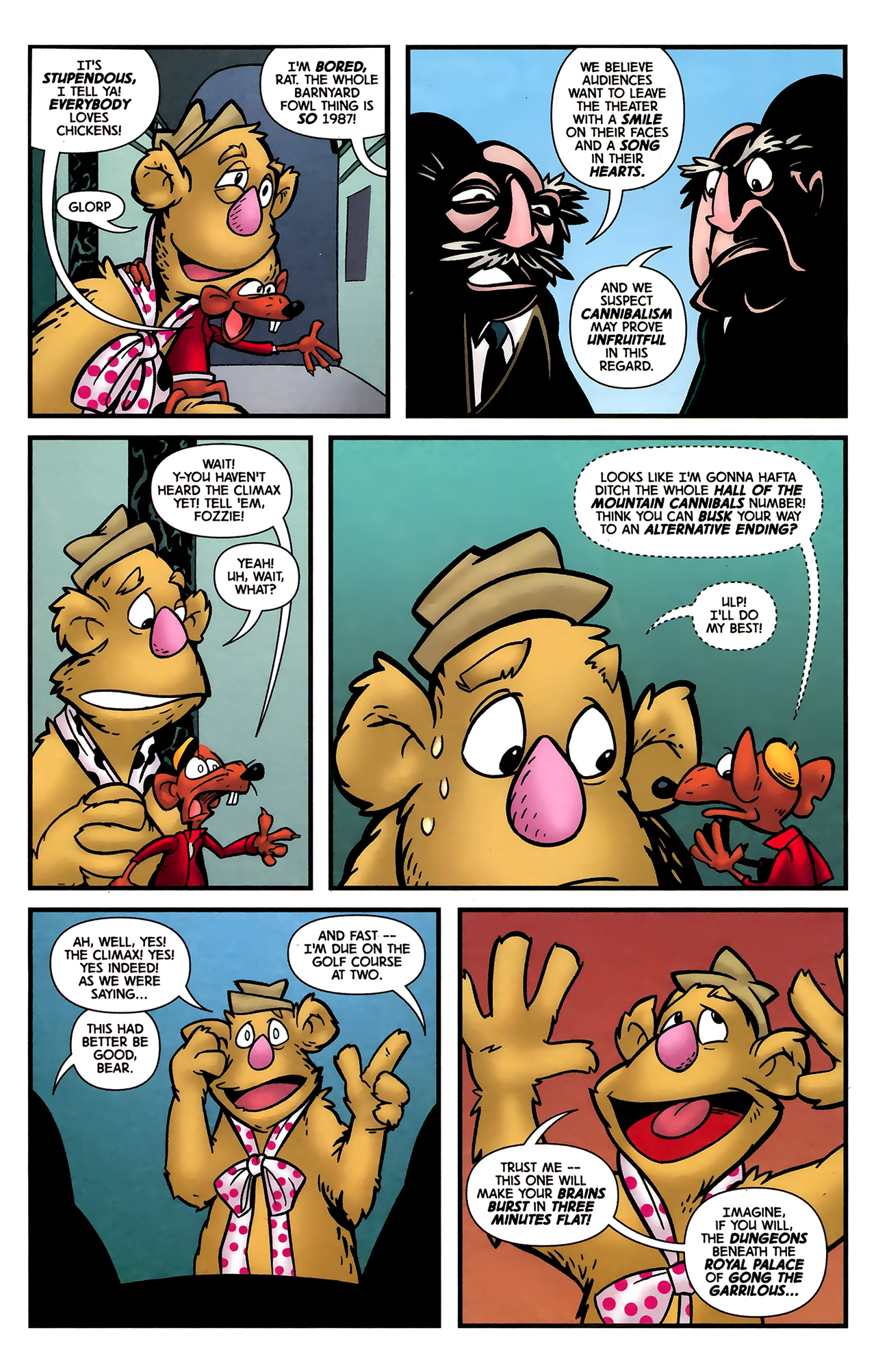 Read online The Muppet Show: The Comic Book comic -  Issue #0 - 18