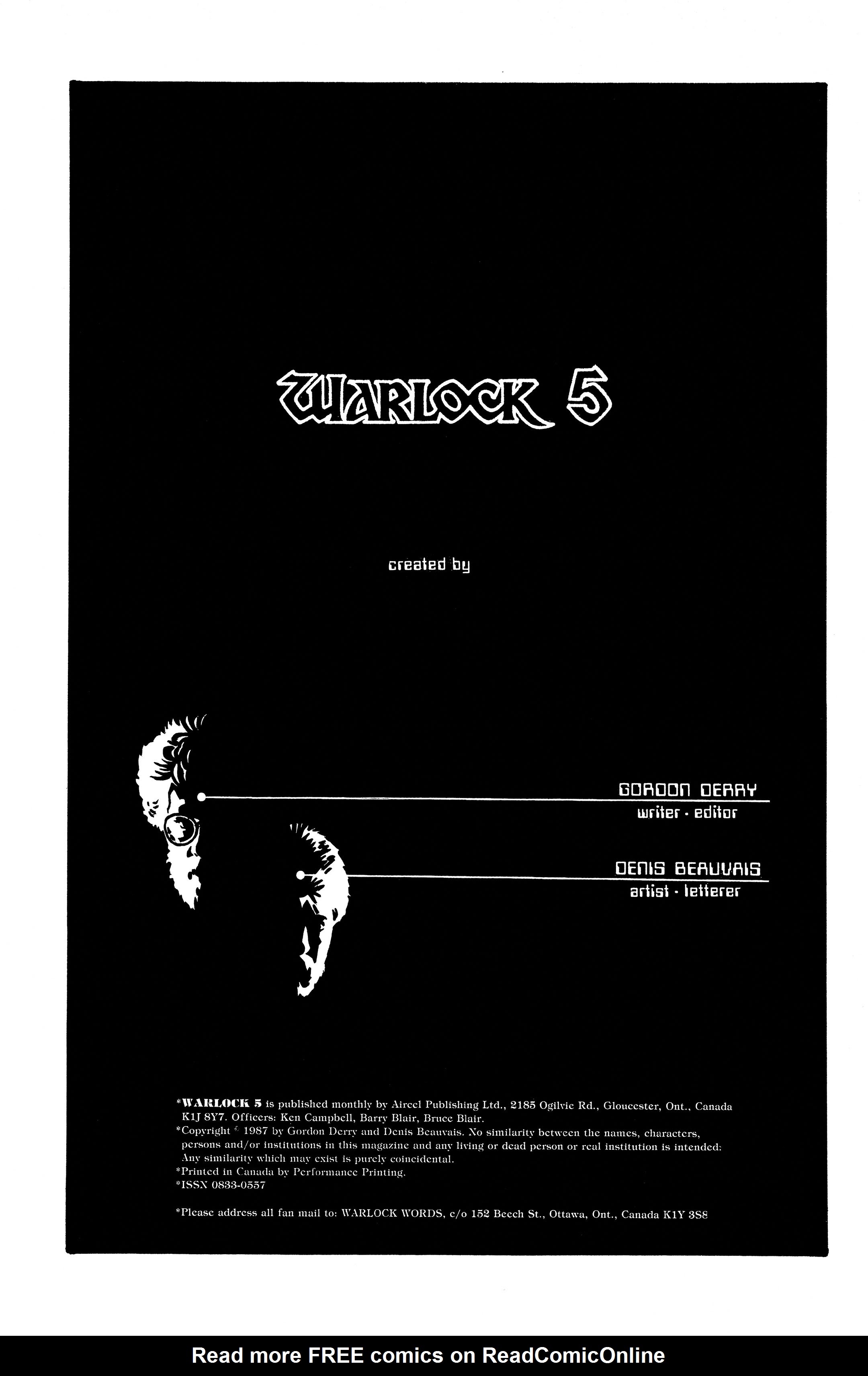 Read online Warlock 5 comic -  Issue #6 - 2