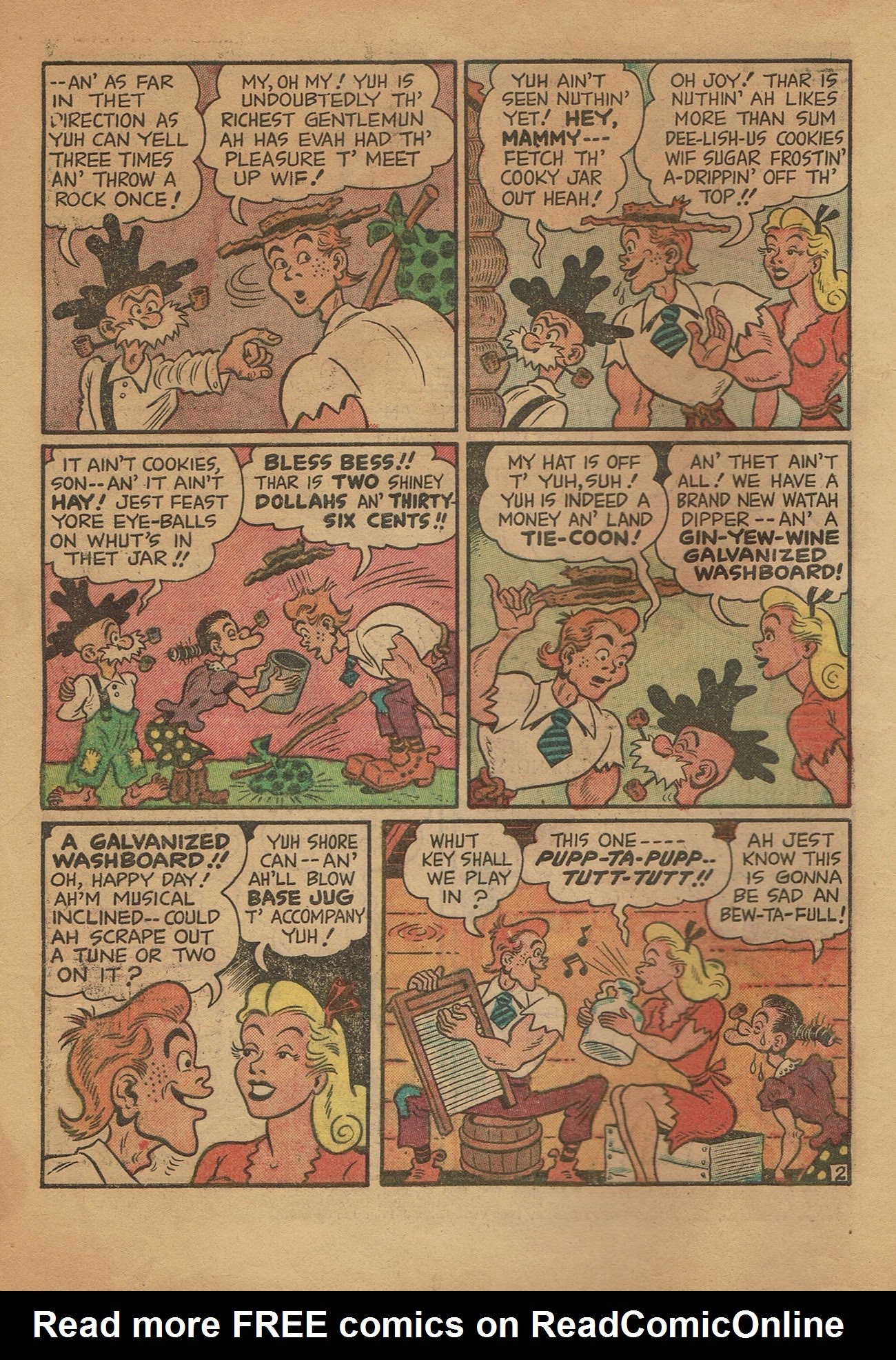 Read online Babe (1948) comic -  Issue #2 - 4