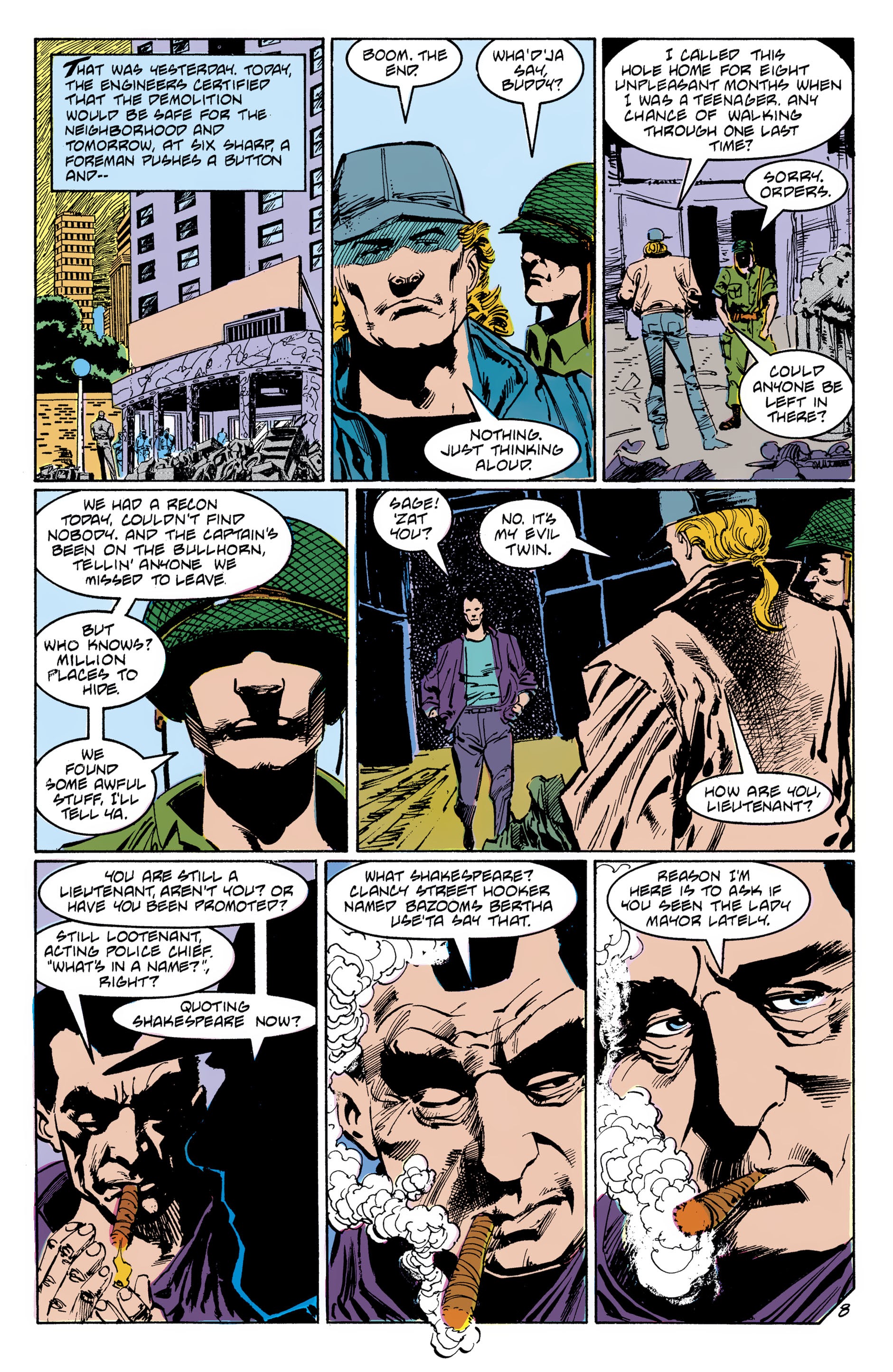 Read online The Question (1987) comic -  Issue #31 - 9