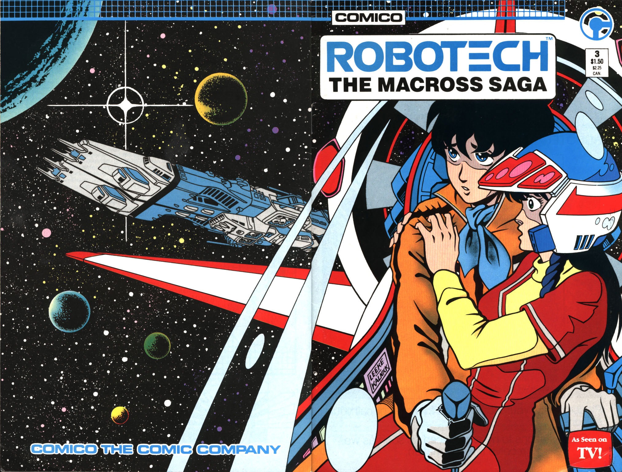 Read online Robotech The Macross Saga comic -  Issue #3 - 1
