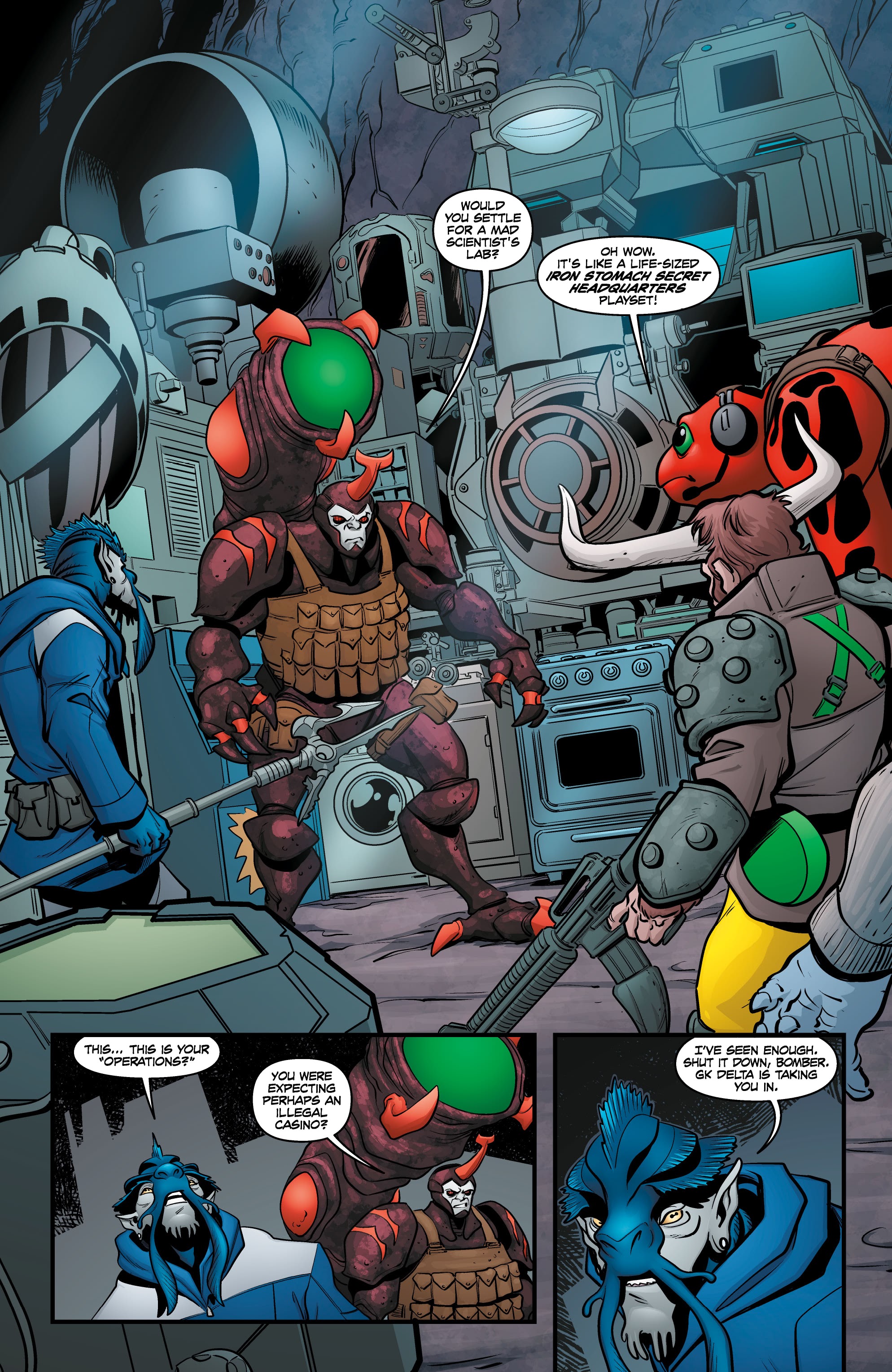 Read online Alter Nation: They Hide Hybrids comic -  Issue # TPB - 31