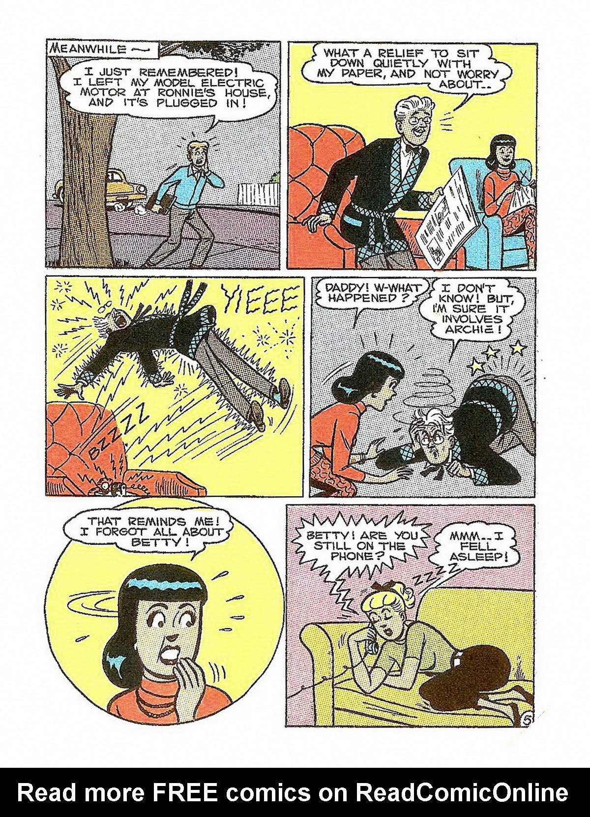 Read online Archie's Double Digest Magazine comic -  Issue #53 - 133