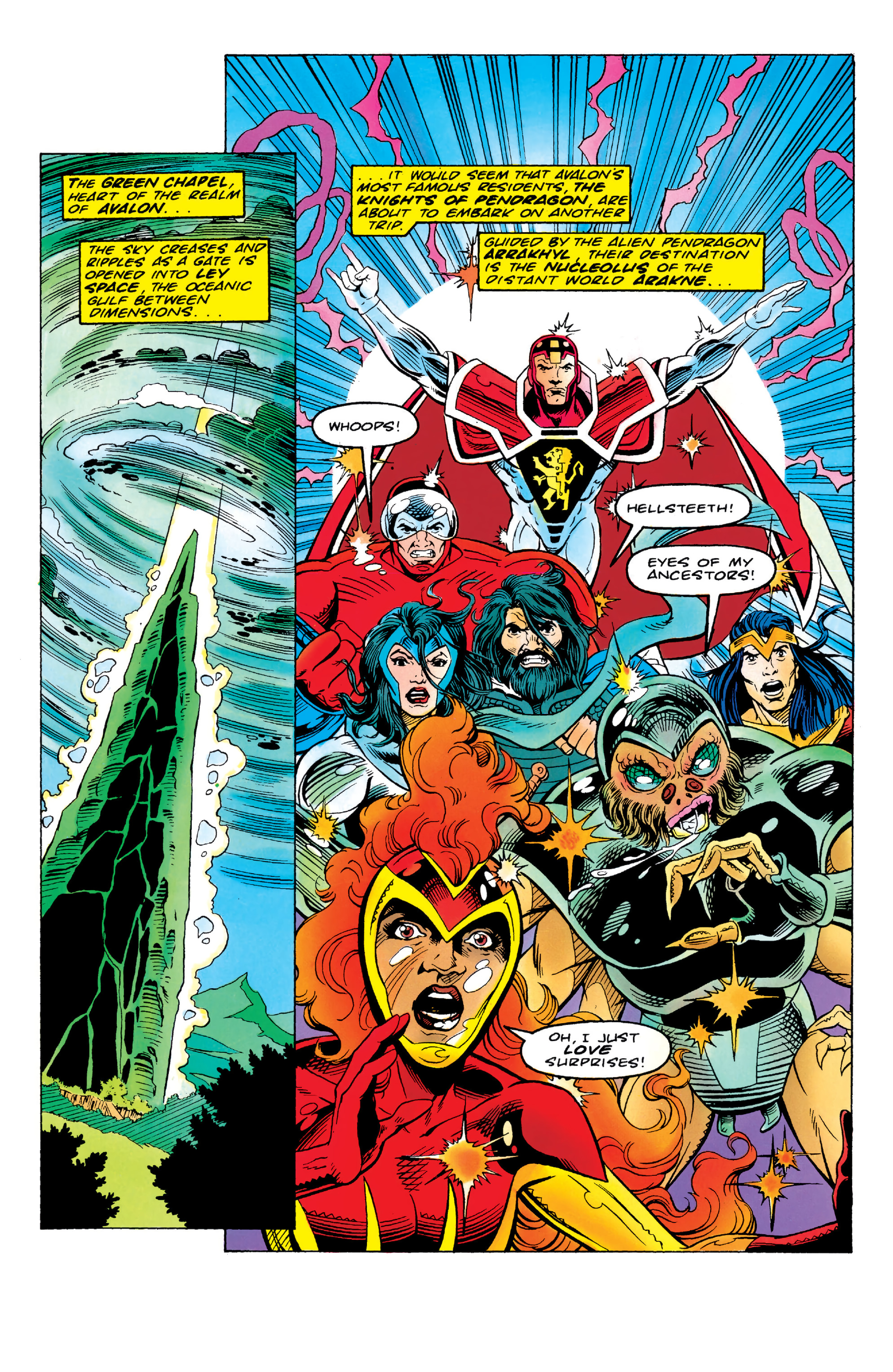 Read online Knights of Pendragon Omnibus comic -  Issue # TPB (Part 6) - 62