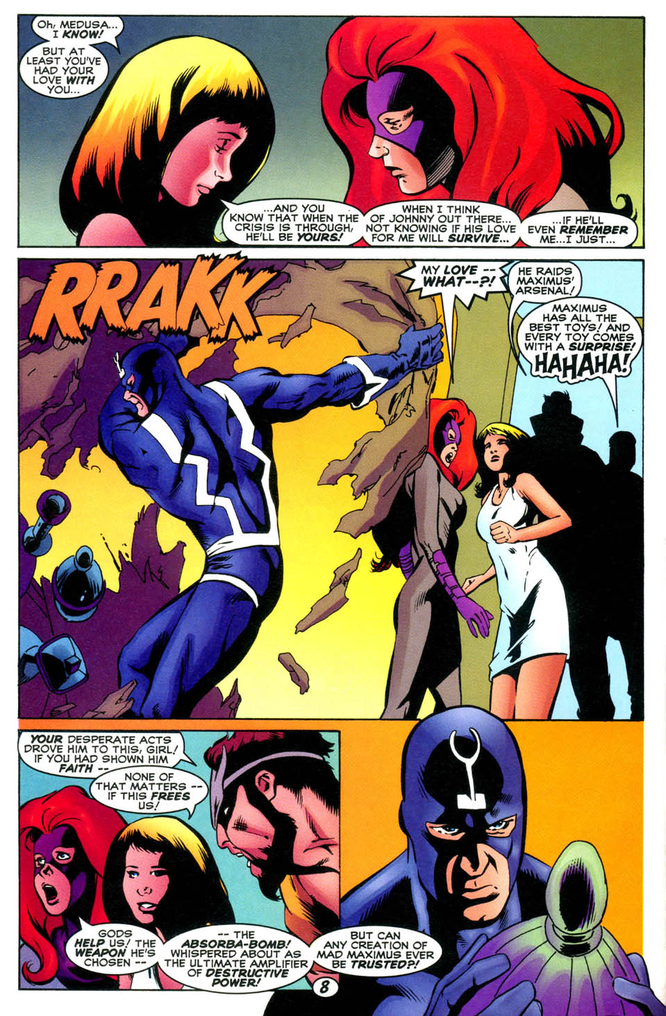 Read online Fantastic Four: Fireworks comic -  Issue #3 - 9
