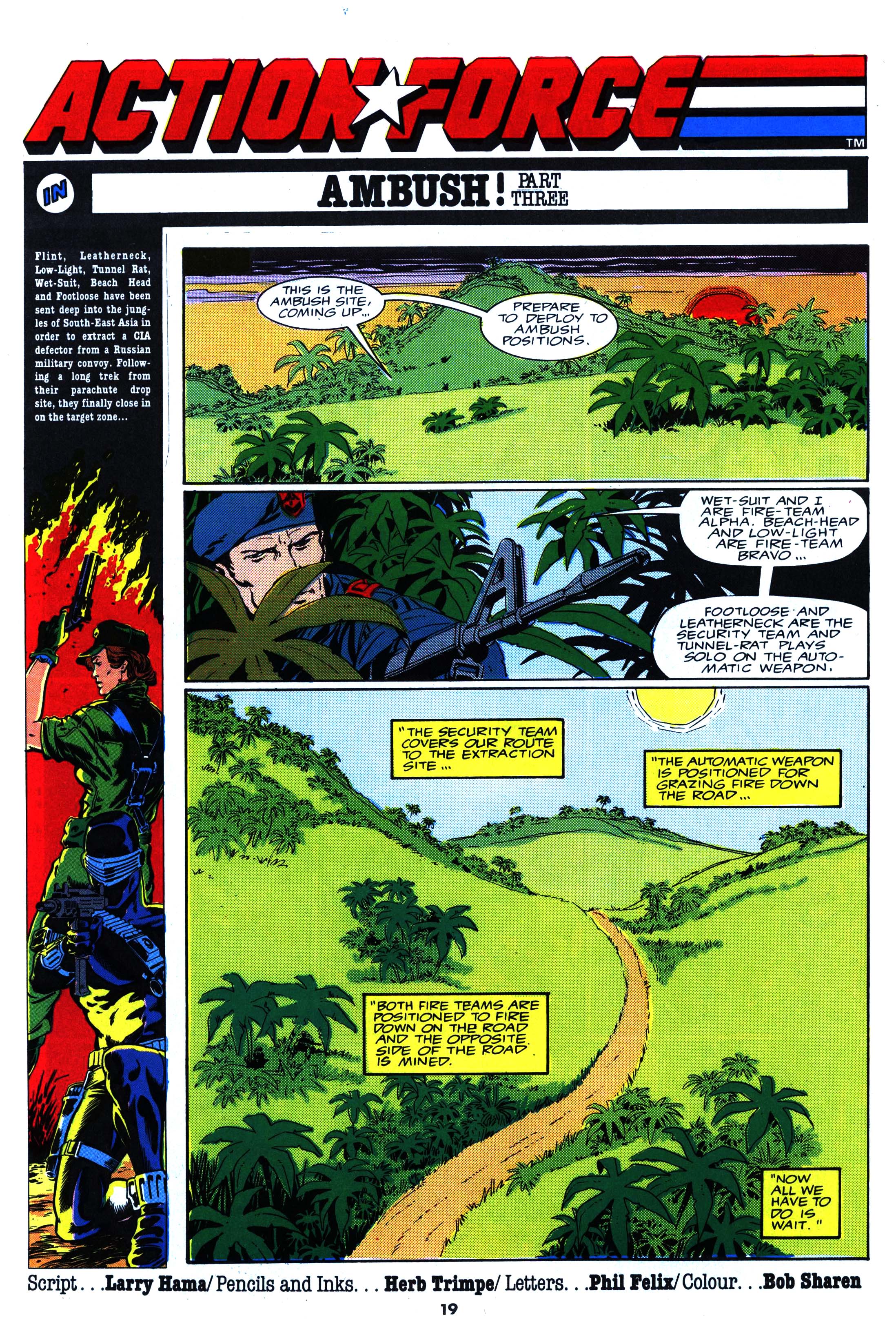 Read online Action Force comic -  Issue #38 - 19