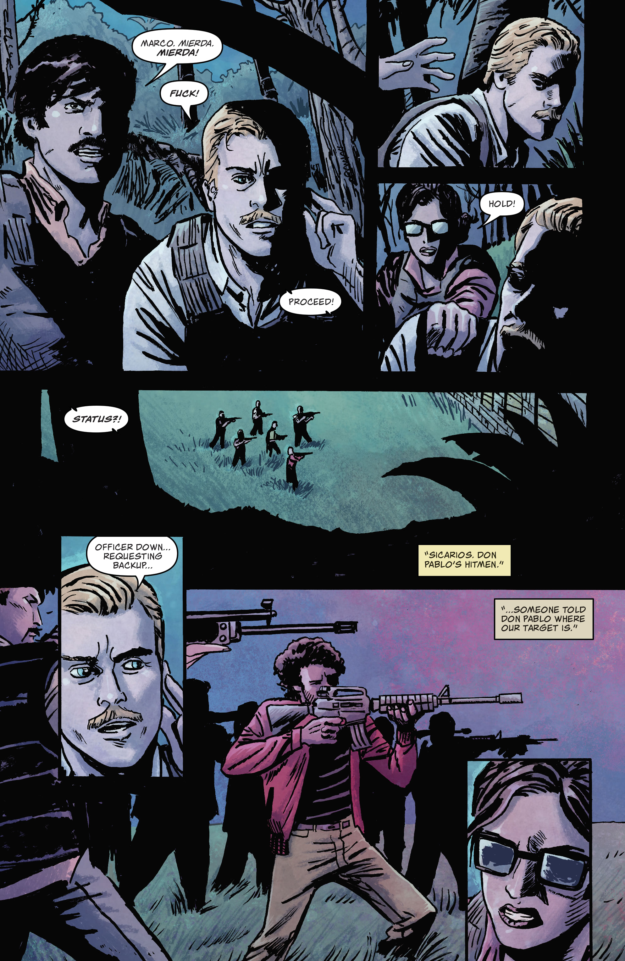Read online Narcos comic -  Issue #3 - 10