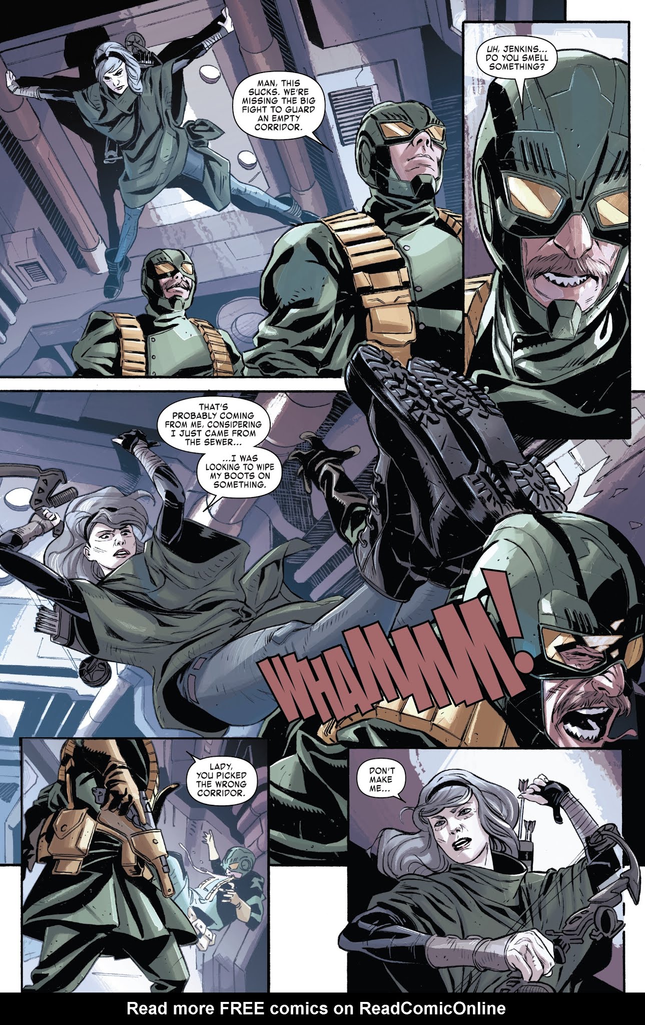 Read online Old Man Hawkeye comic -  Issue #11 - 7