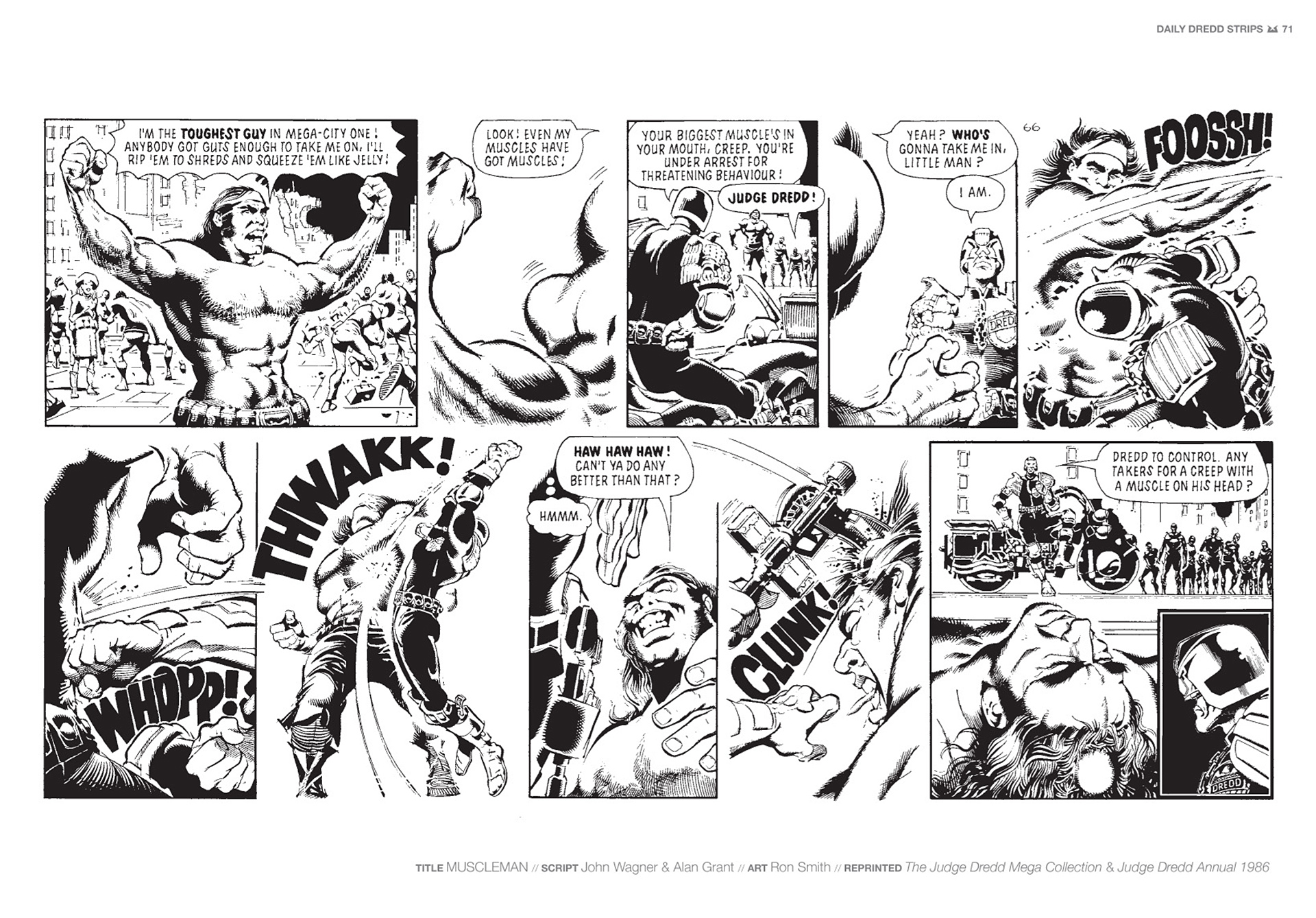 Read online Judge Dredd: The Daily Dredds comic -  Issue # TPB 1 - 74