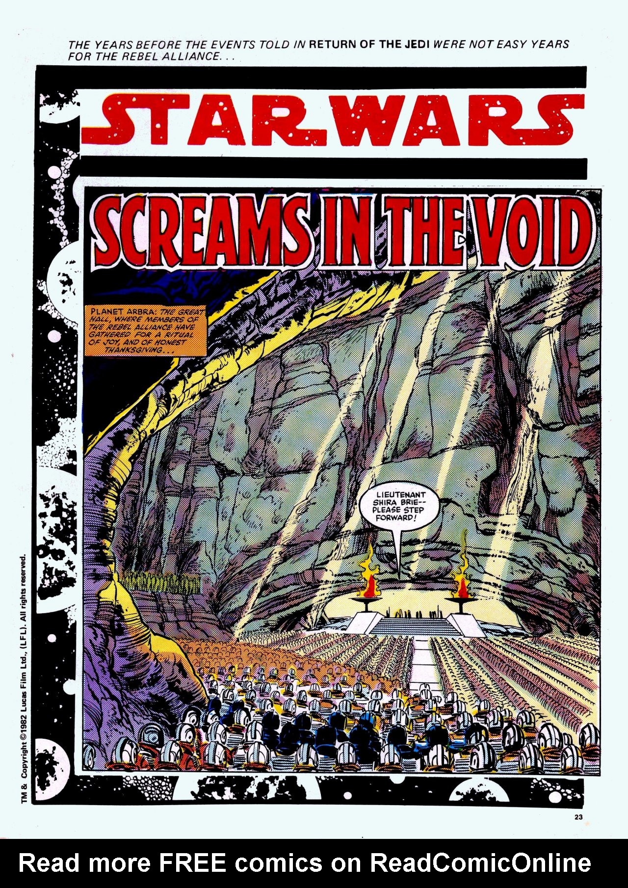 Read online Return of the Jedi comic -  Issue #112 - 21