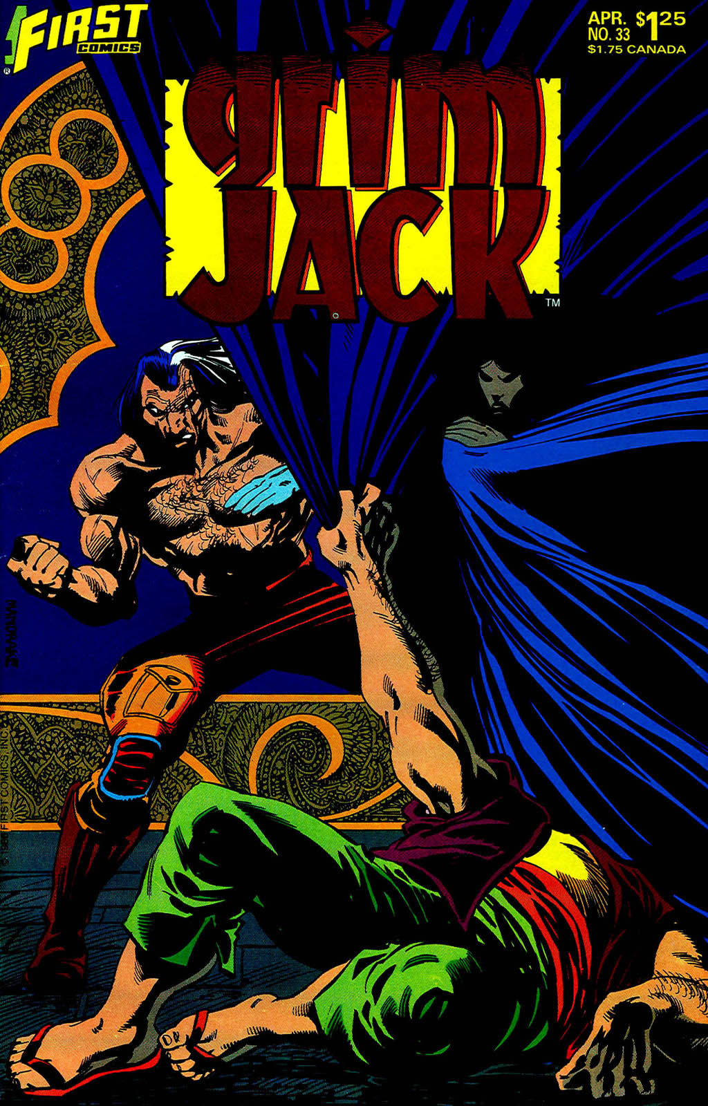 Read online Grimjack comic -  Issue #33 - 1