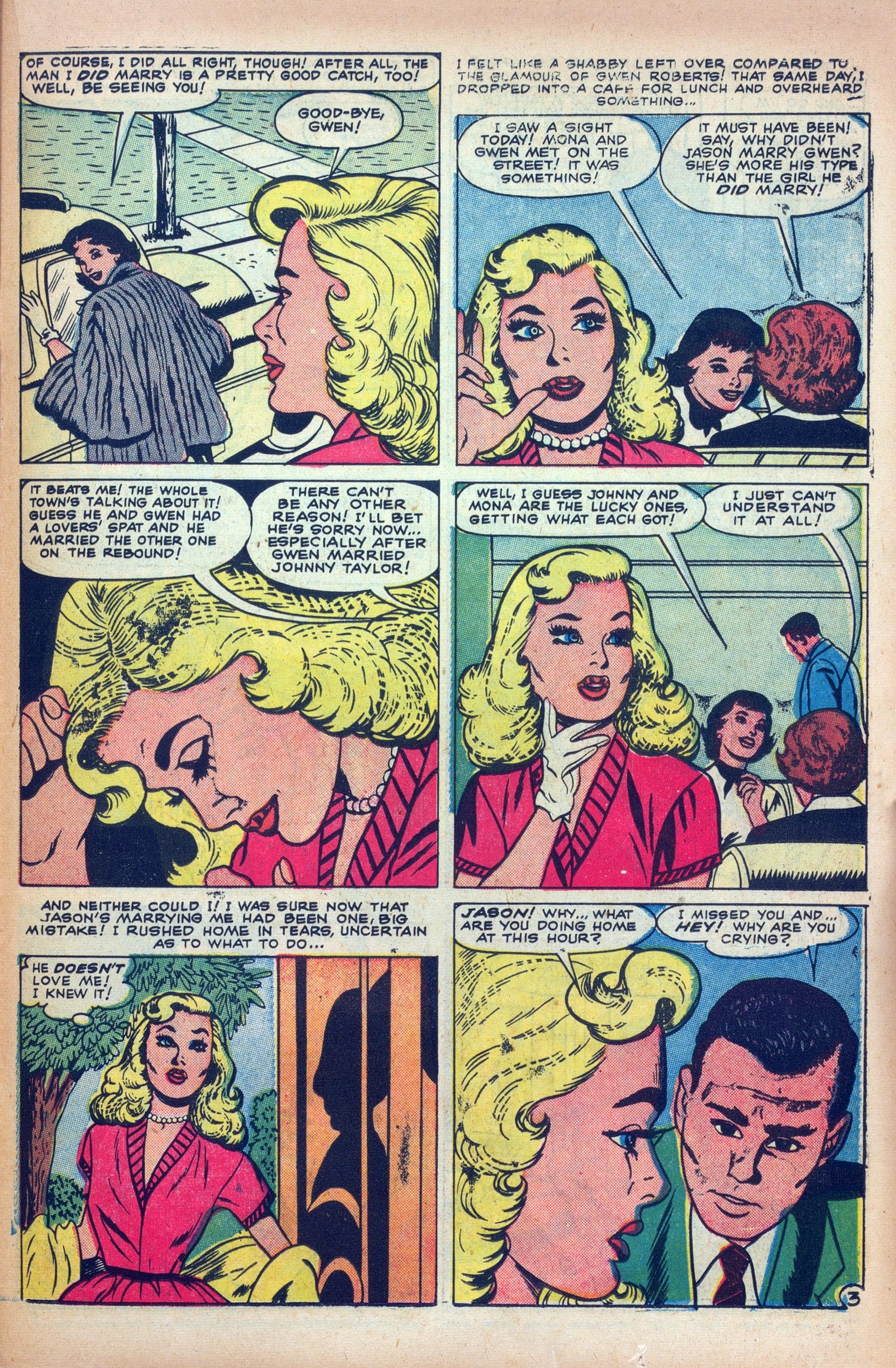 Read online Love Romances comic -  Issue #70 - 22