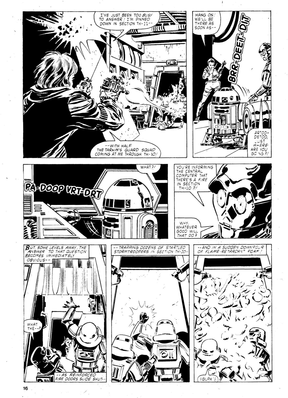 Read online Star Wars Weekly comic -  Issue #148 - 16