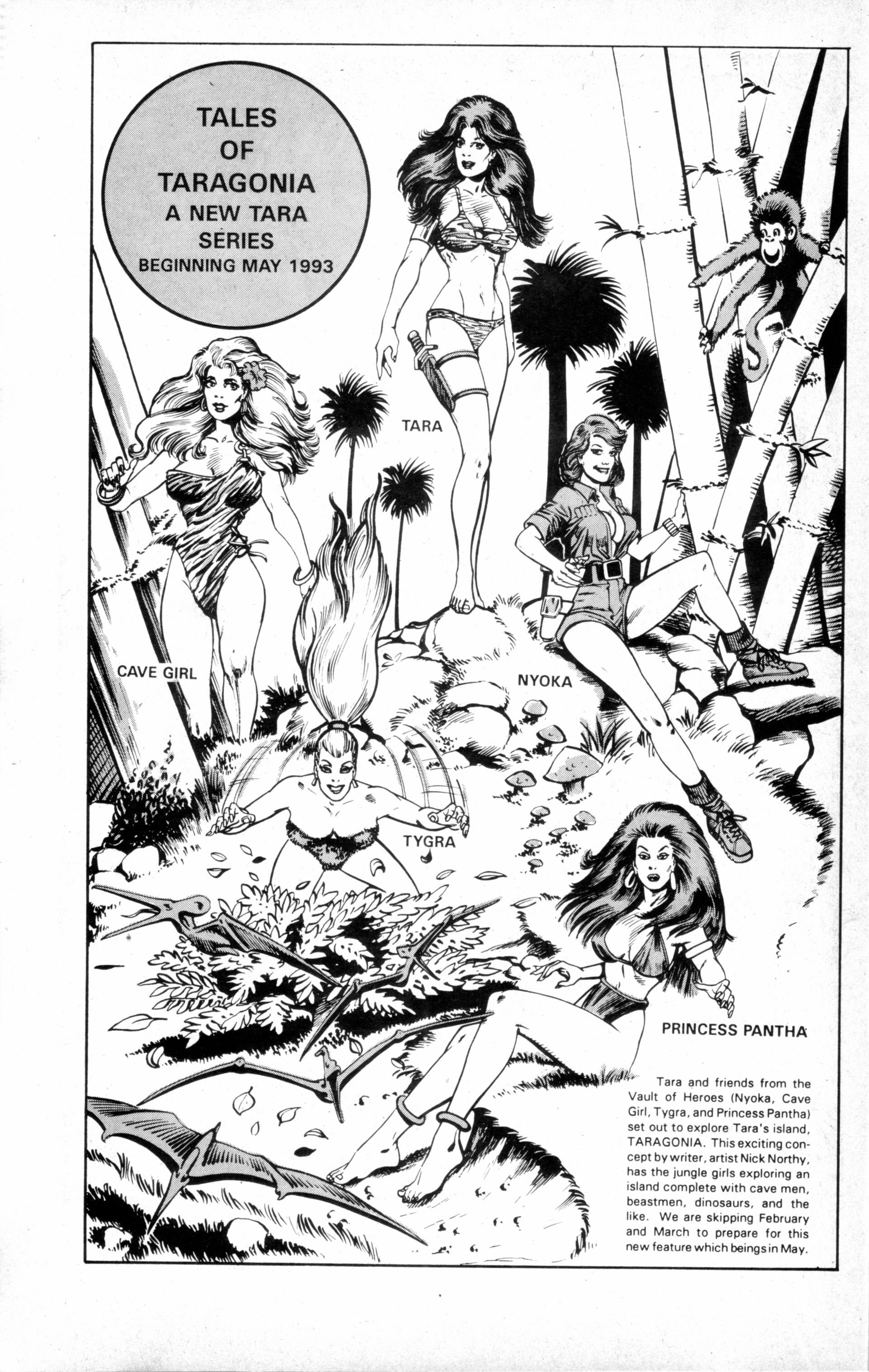 Read online Jungle Girls (1988) comic -  Issue #12 - 14