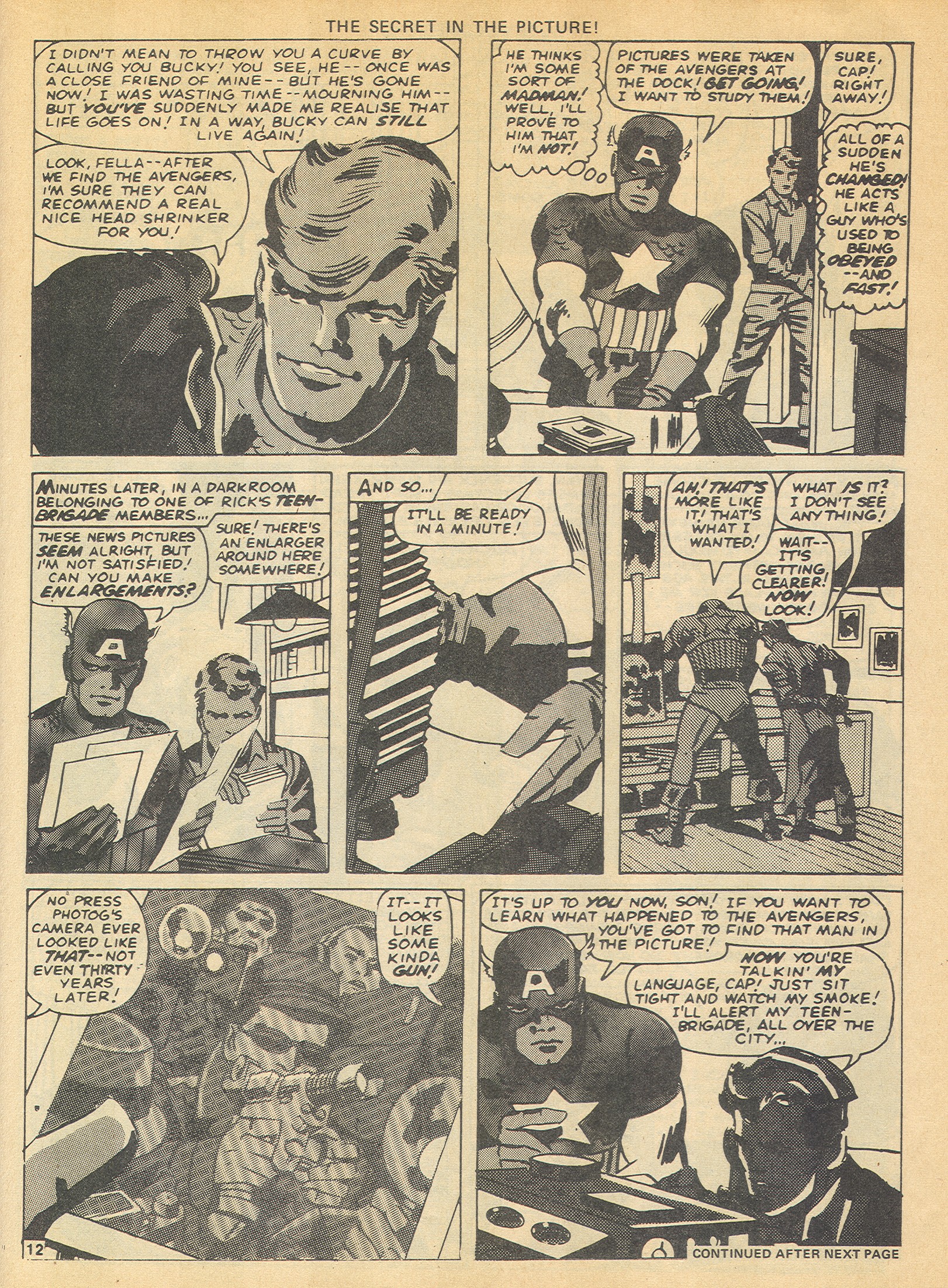 Read online The Avengers (1973) comic -  Issue #1 - 12