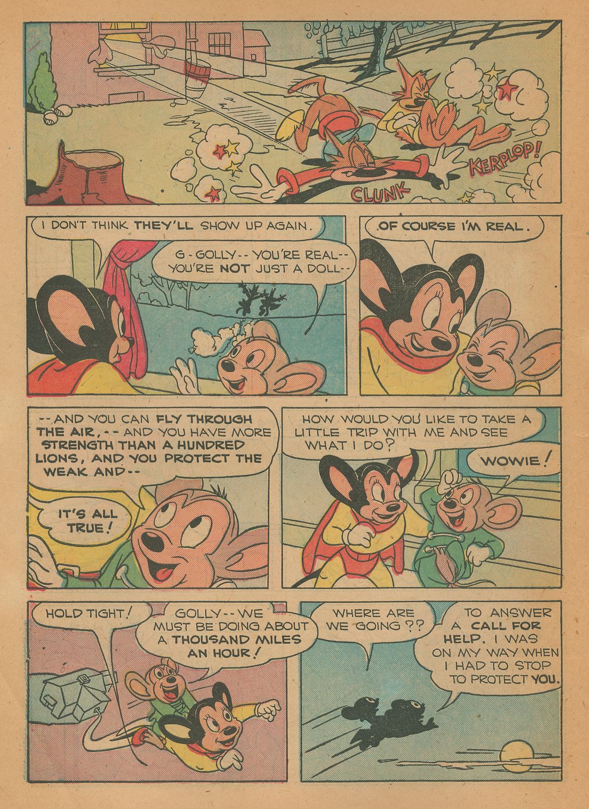 Read online Paul Terry's Mighty Mouse Comics comic -  Issue #24 - 6