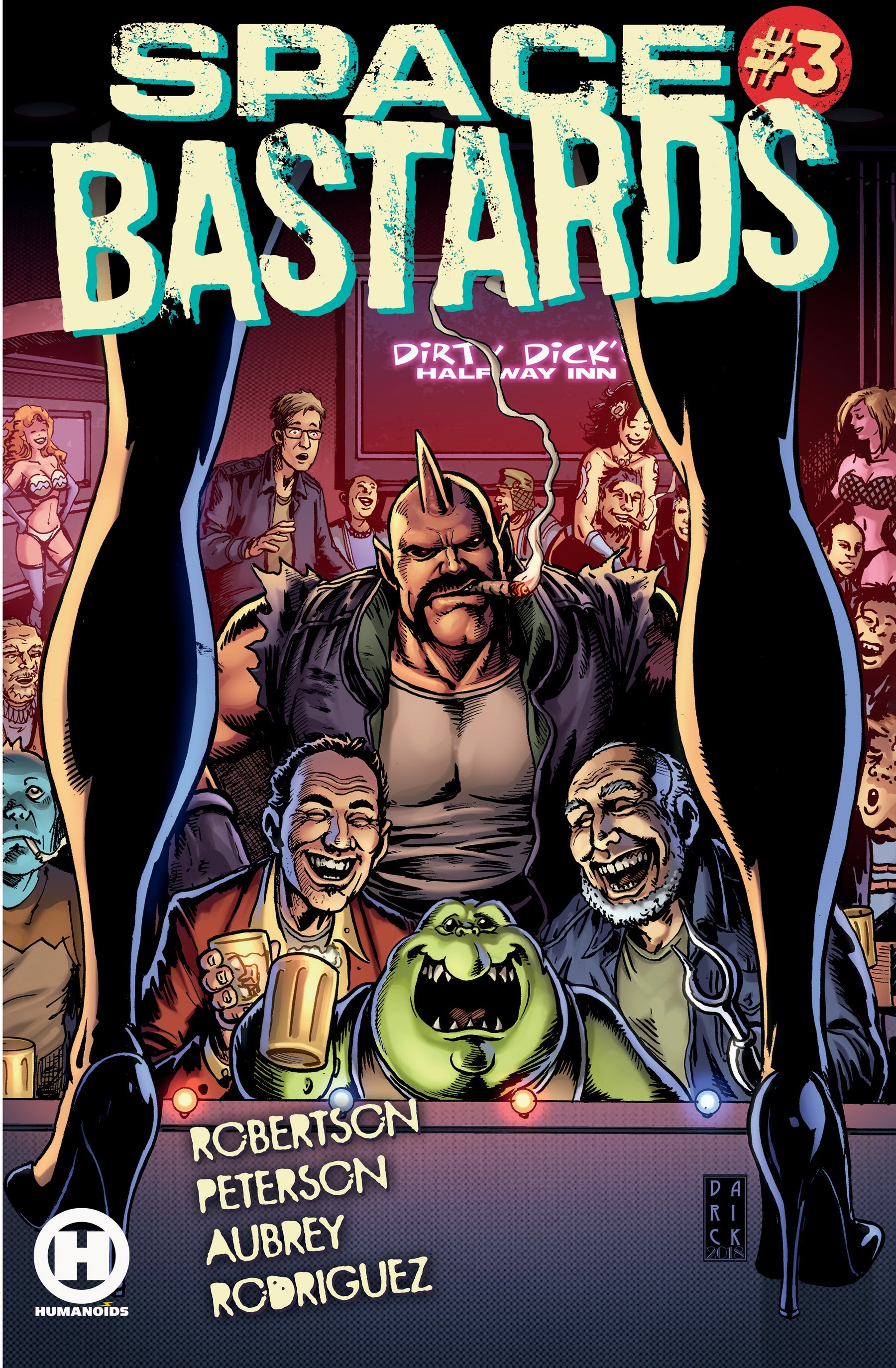 Read online Space Bastards comic -  Issue #3 - 1