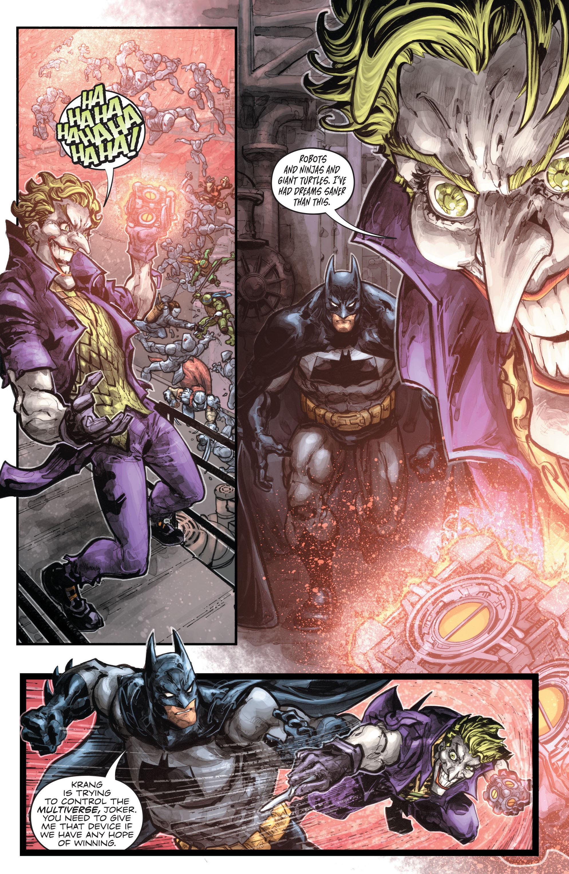 Read online Batman/Teenage Mutant Ninja Turtles III comic -  Issue # _TPB (Part 1) - 85