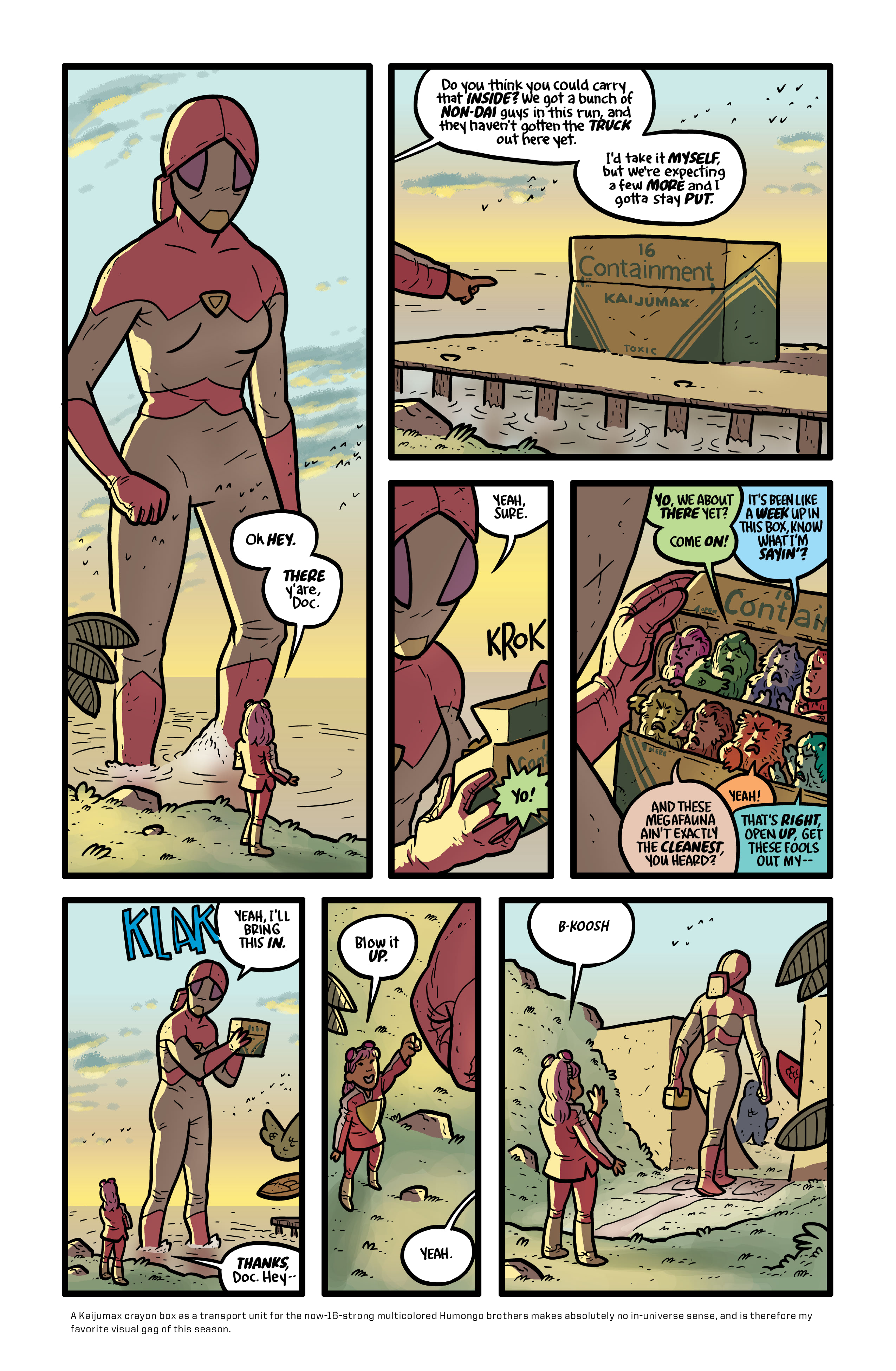 Read online Kaijumax: Deluxe Edition comic -  Issue # TPB 2 (Part 1) - 63
