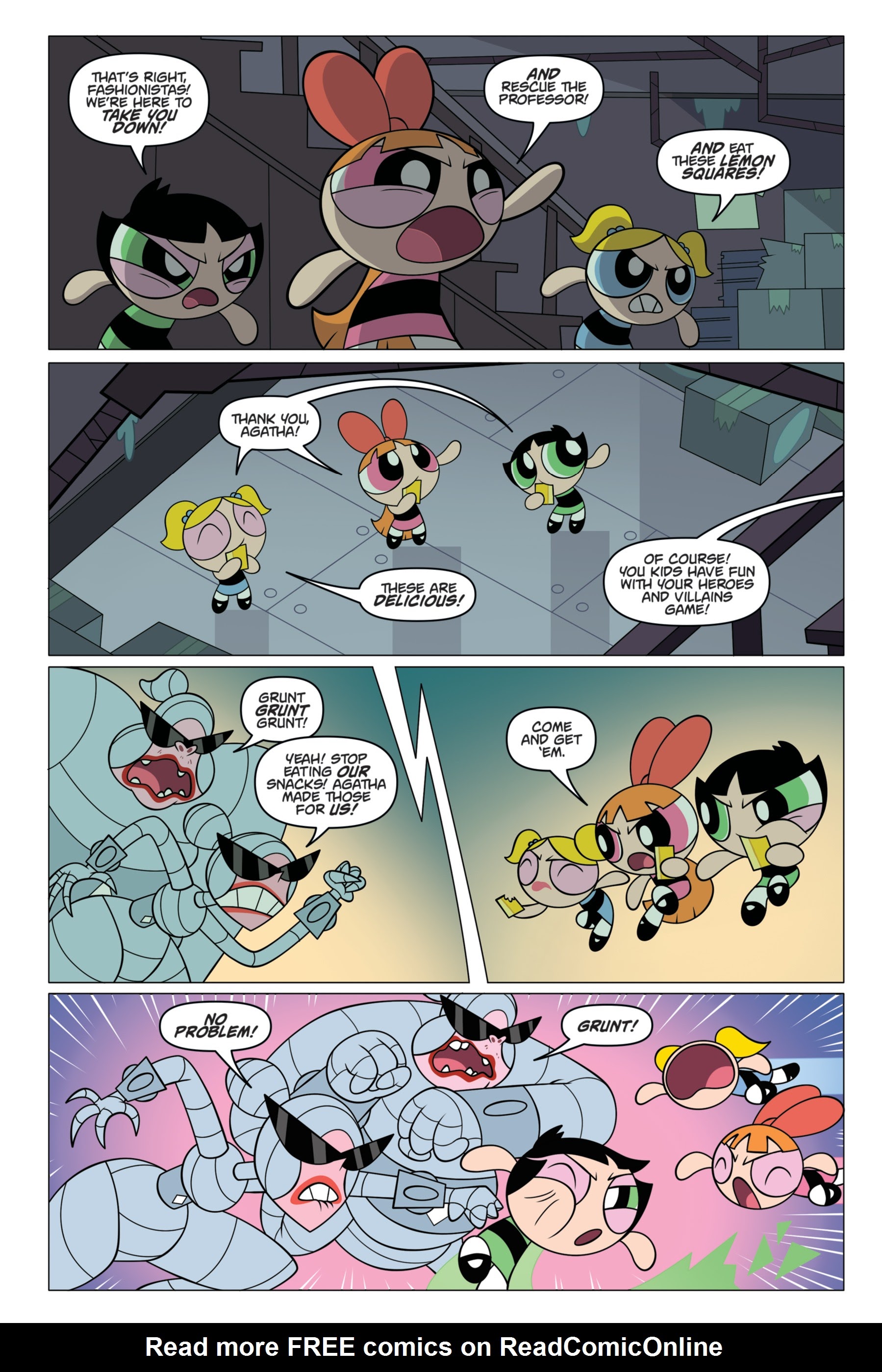 Read online The Powerpuff Girls: Bureau of Bad comic -  Issue # _TPB - 42