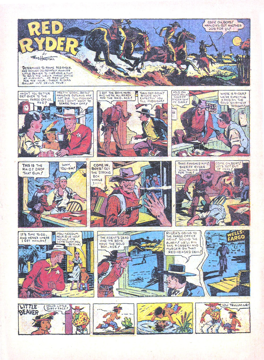 Read online Red Ryder Comics comic -  Issue # Full - 11