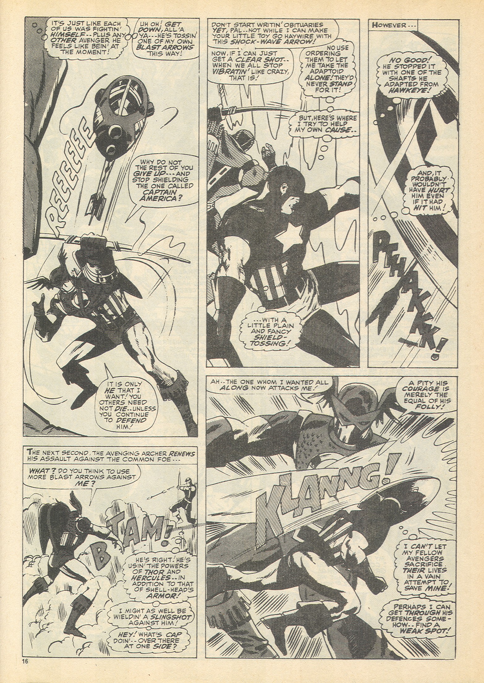 Read online The Avengers (1973) comic -  Issue #57 - 16