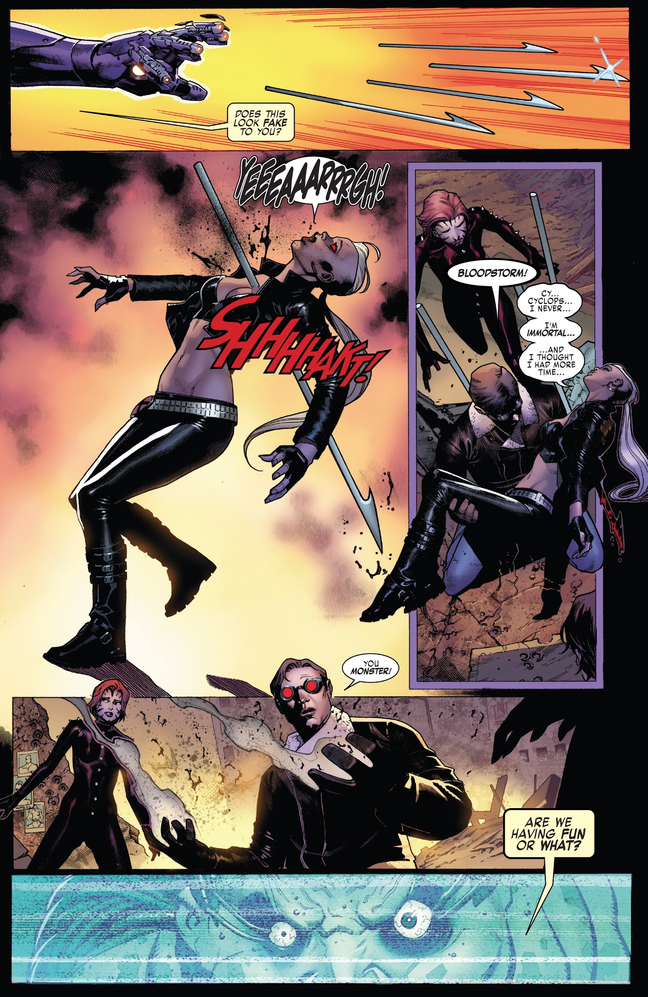 Read online X-Men: Blue comic -  Issue #13 - 7