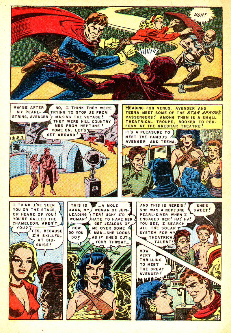 Read online Space Detective comic -  Issue #3 - 4