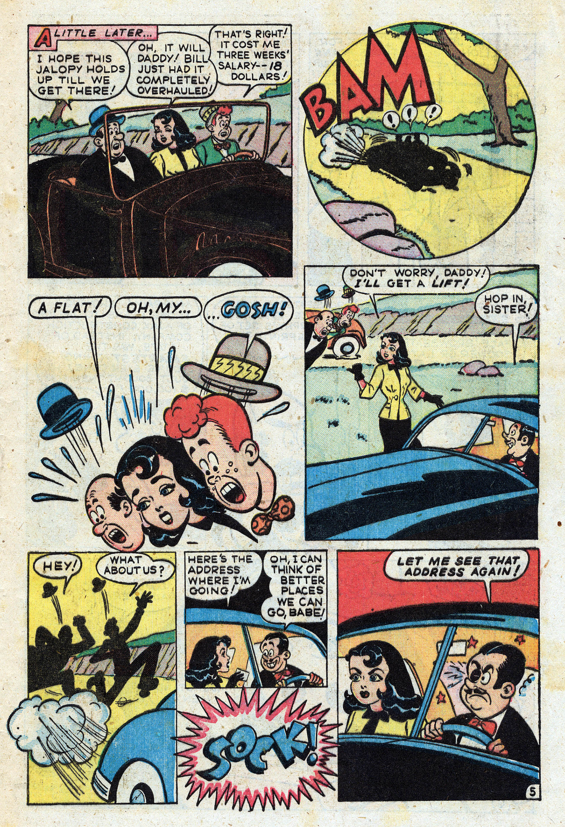 Read online Margie Comics comic -  Issue #40 - 47